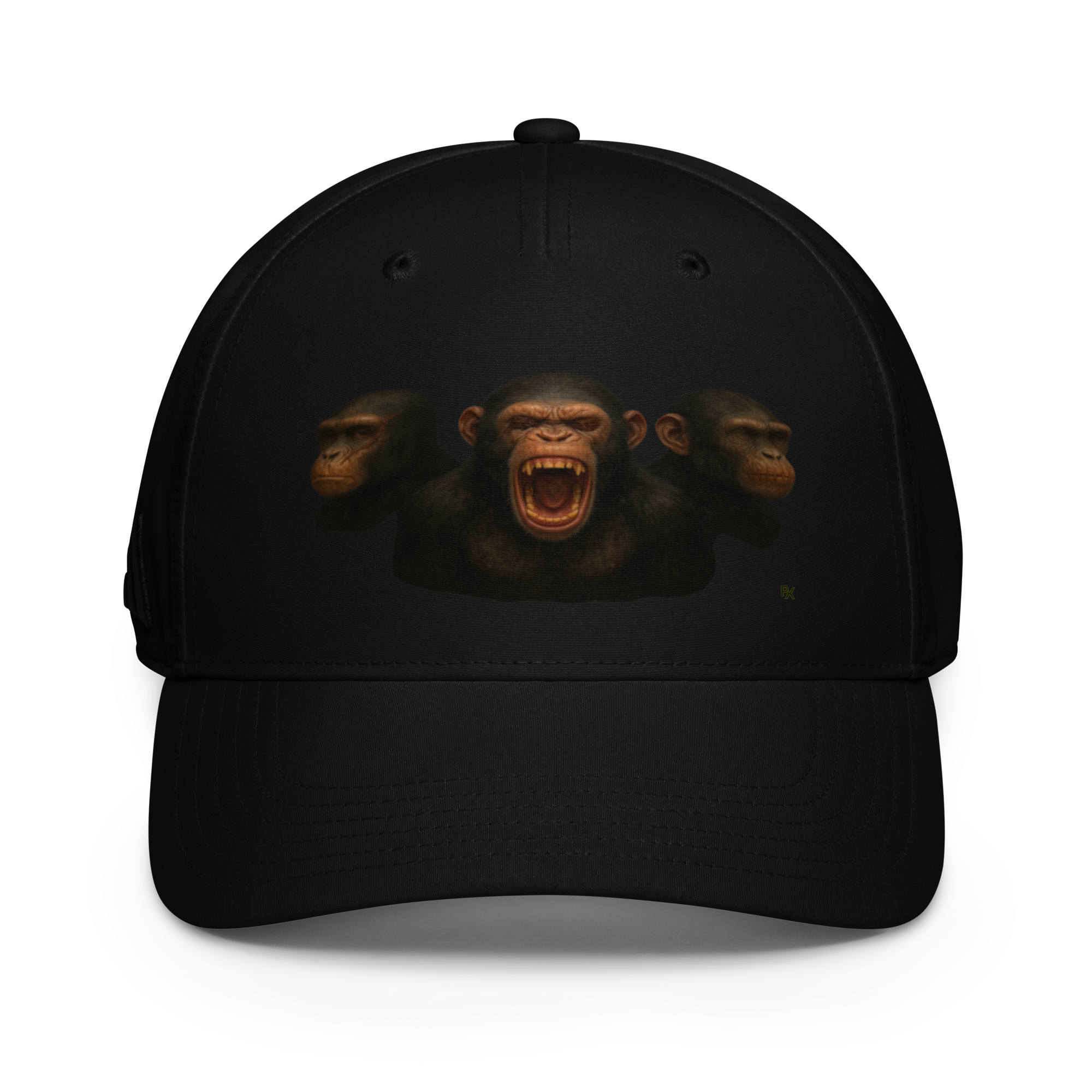 adidas® Dad Cap | Bloodline Affen-Trio | Kikazaru · Mizaru · Iwazaru