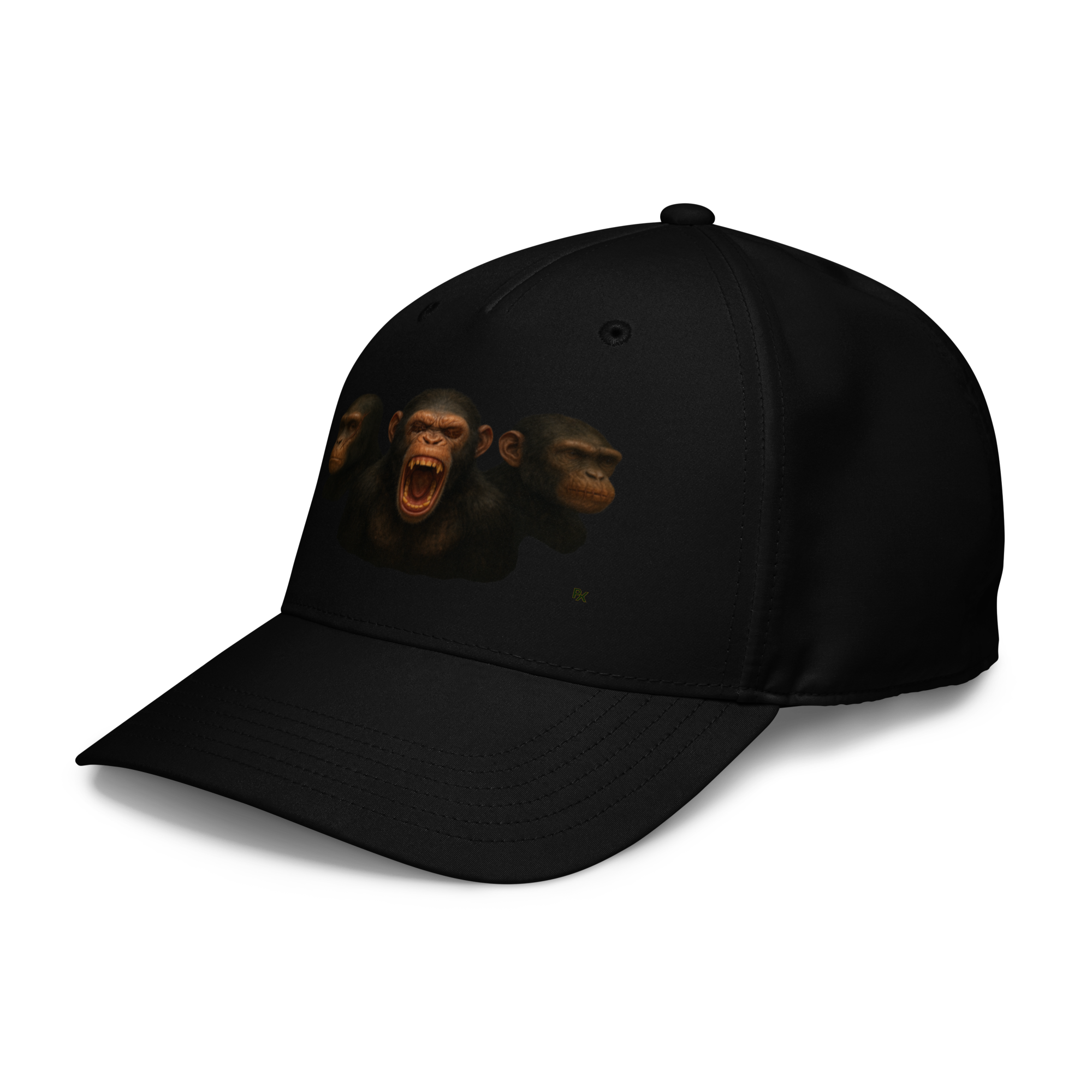 adidas® Dad Cap | Bloodline Affen-Trio | Kikazaru · Mizaru · Iwazaru