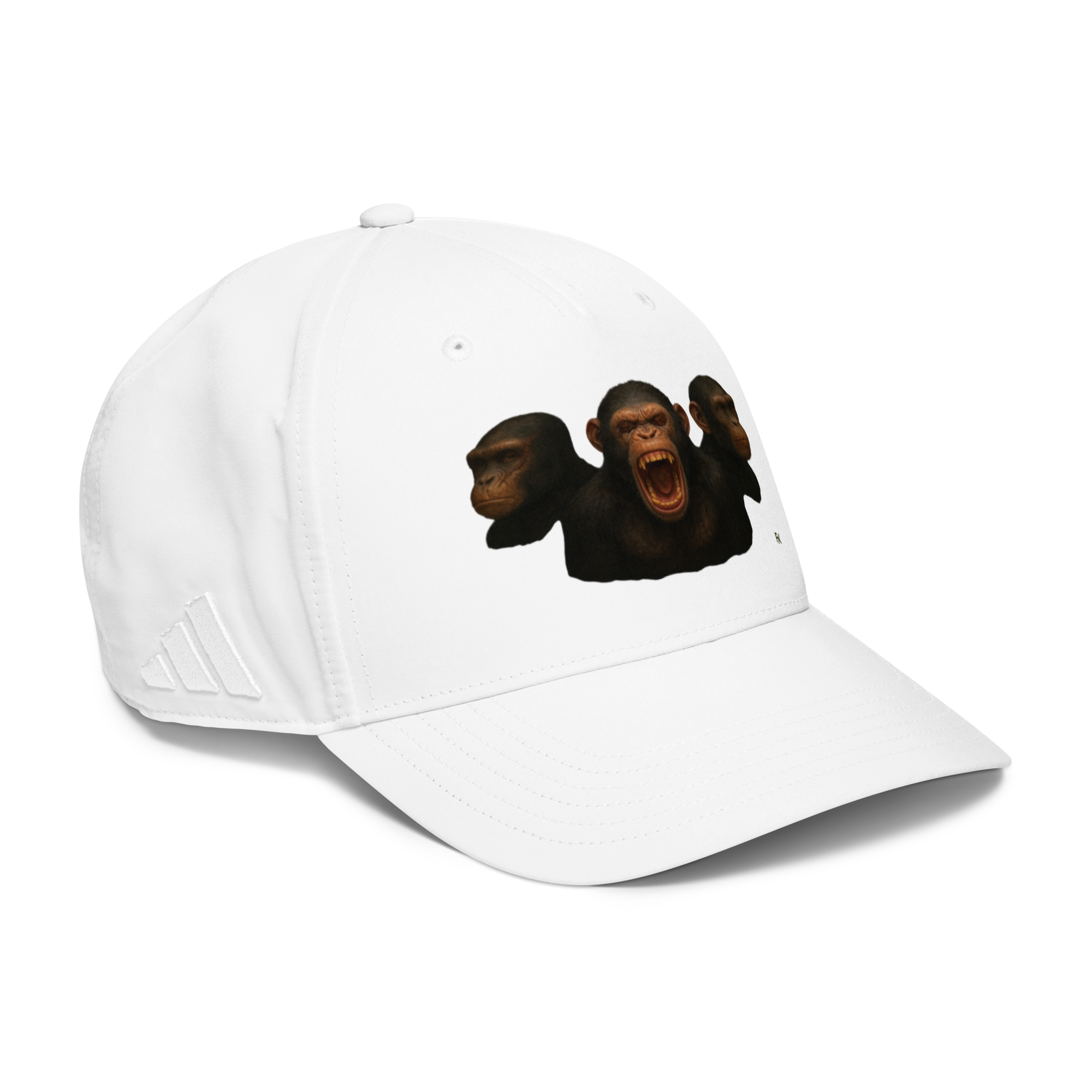 adidas® Dad Cap | Bloodline Affen-Trio | Kikazaru · Mizaru · Iwazaru