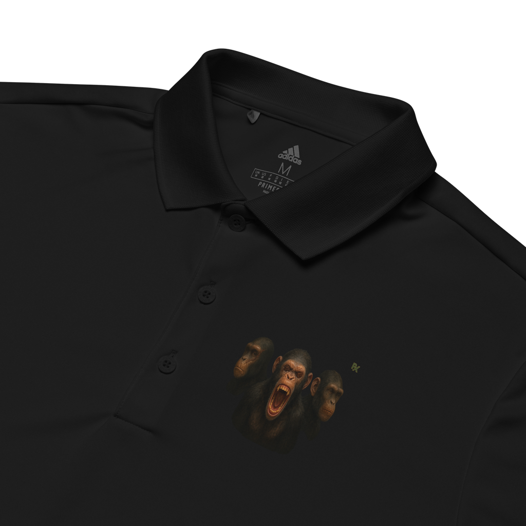adidas® Polo | Bloodline Affen-Trio | Kikazaru · Mizaru · Iwazaru