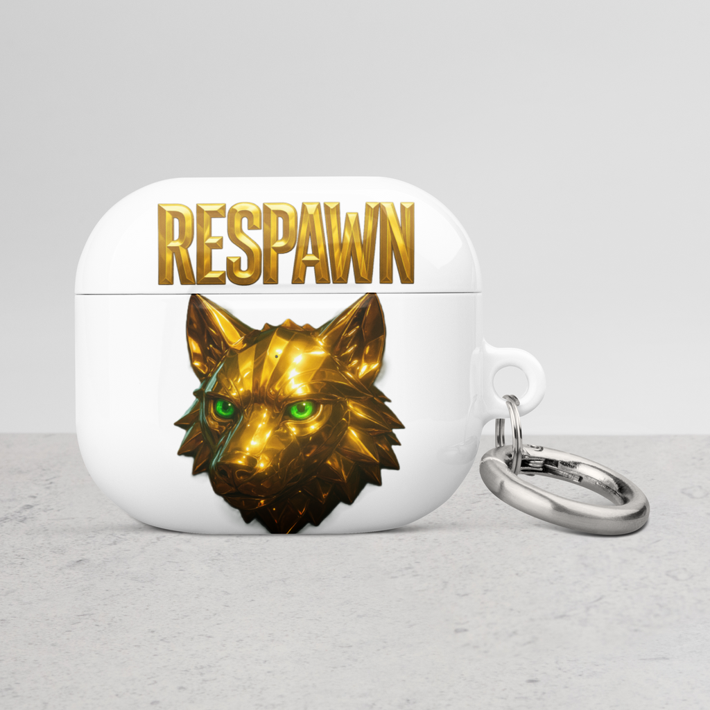 Case für AirPods® | Goldie Respawn Wolf