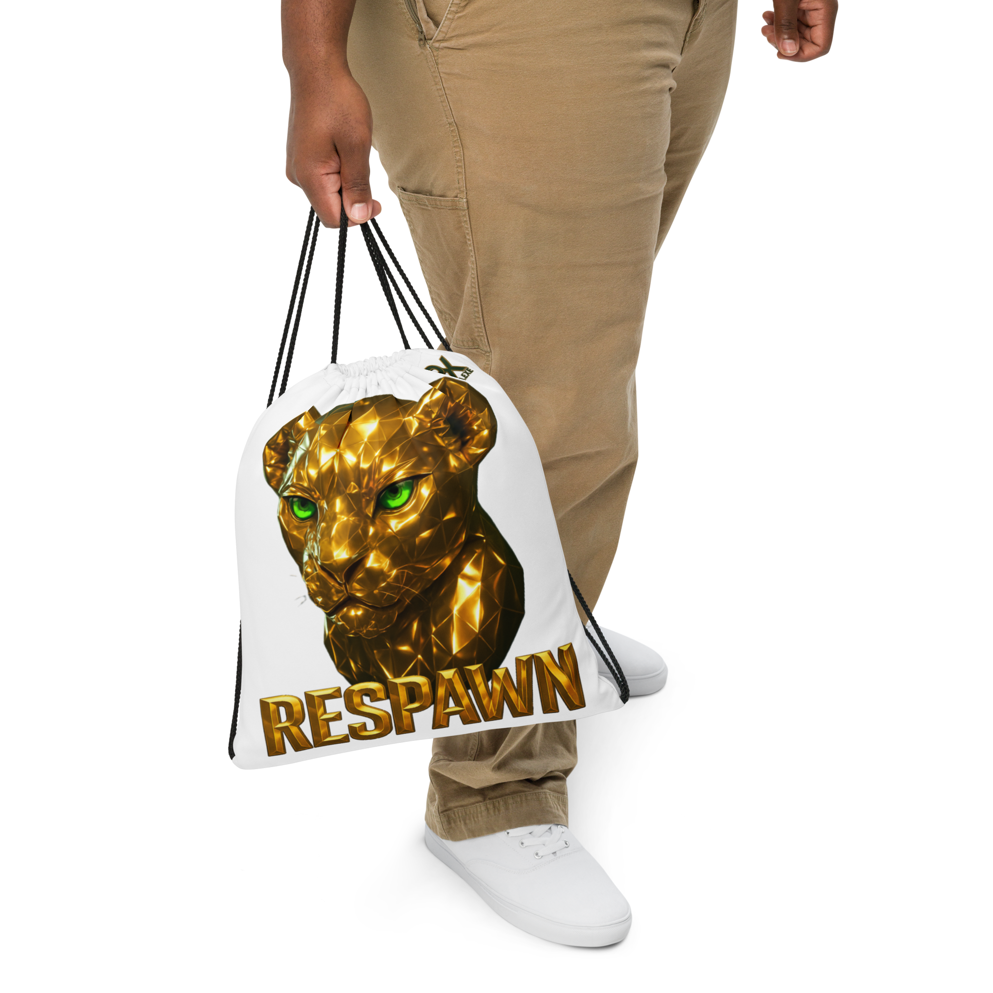 Robuster Turnbeutel | Goldie Respawn Löwe