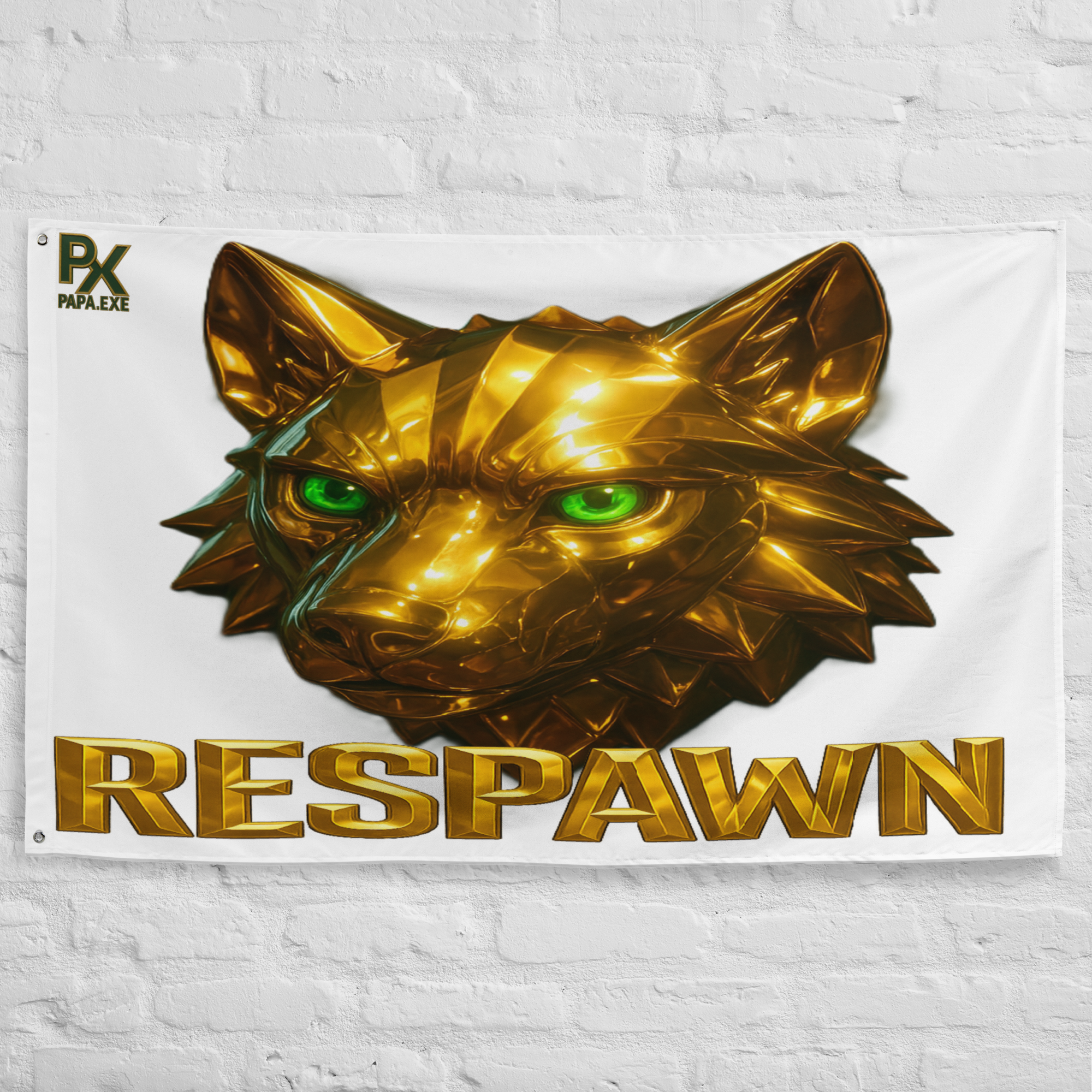 Flagge | Goldie Respawn Wolf