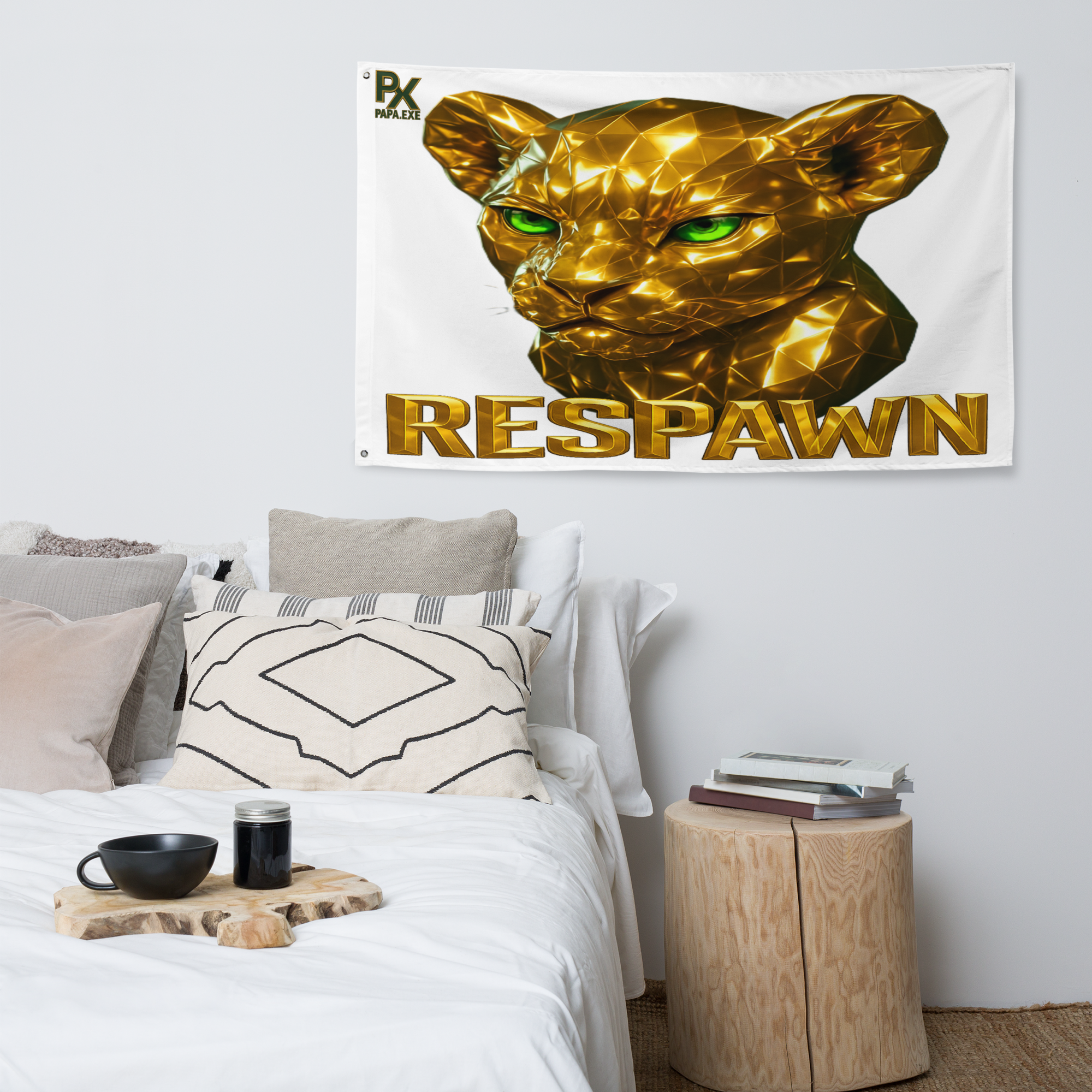 Flagge | Goldie Respawn Löwe