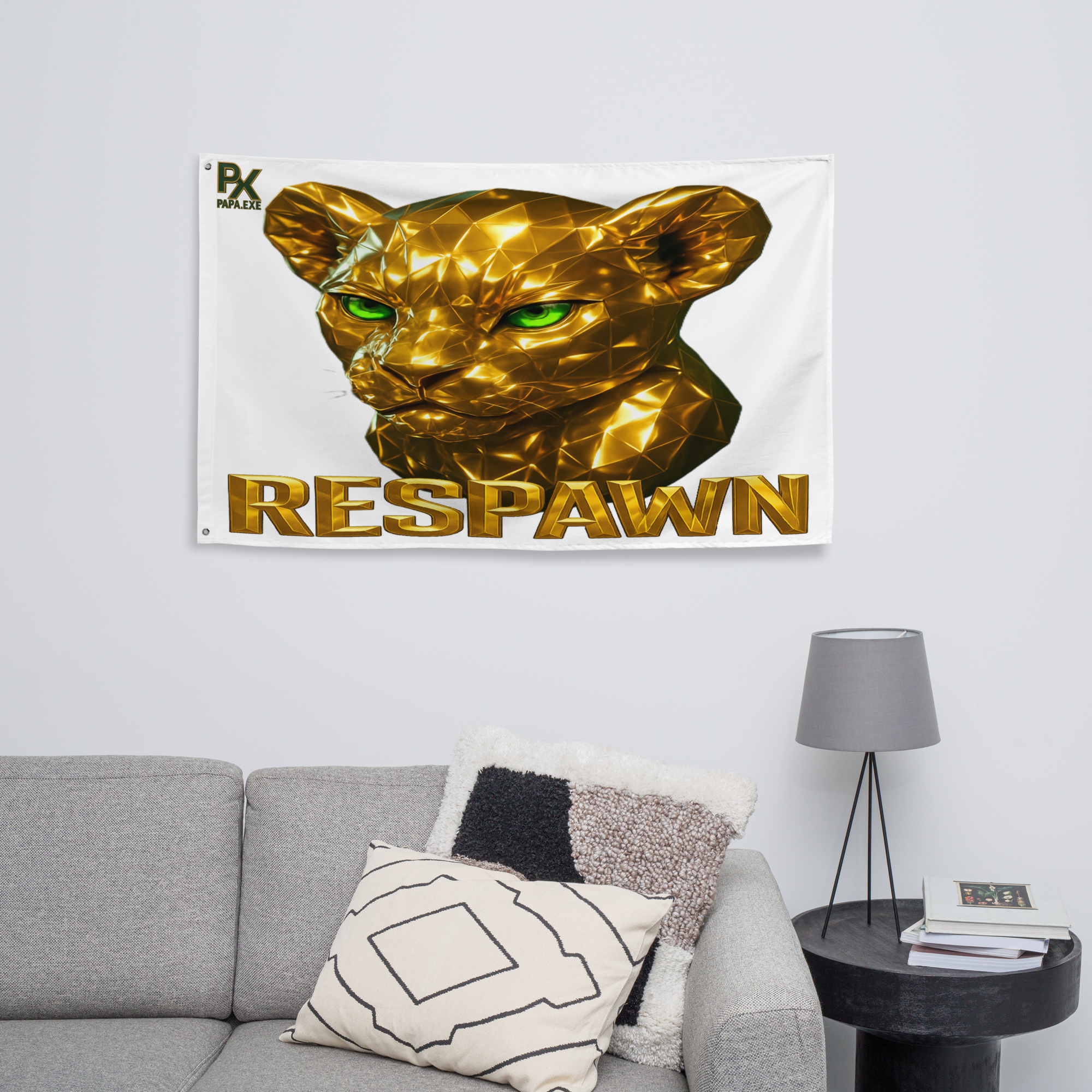 Flagge | Goldie Respawn Löwe