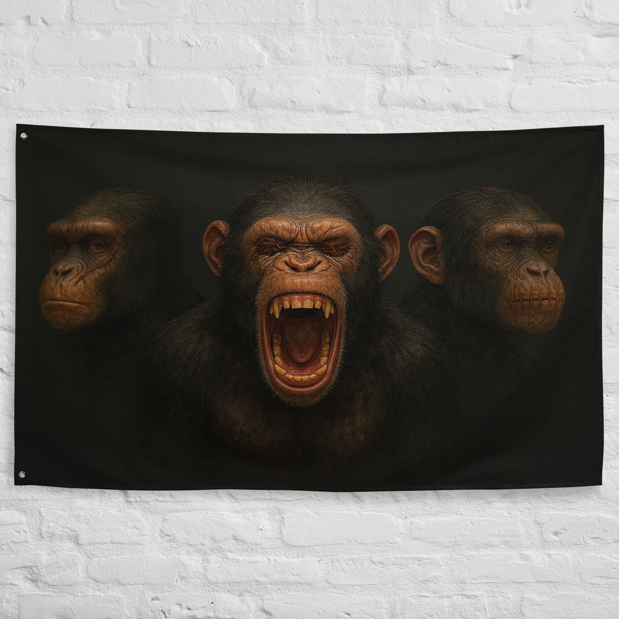 Flagge | Bloodline Trio Kikazaru · Mizaru · Iwazaru