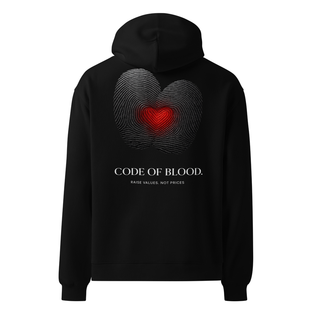 Oversized Hoodie | Bloodline Code of Blood