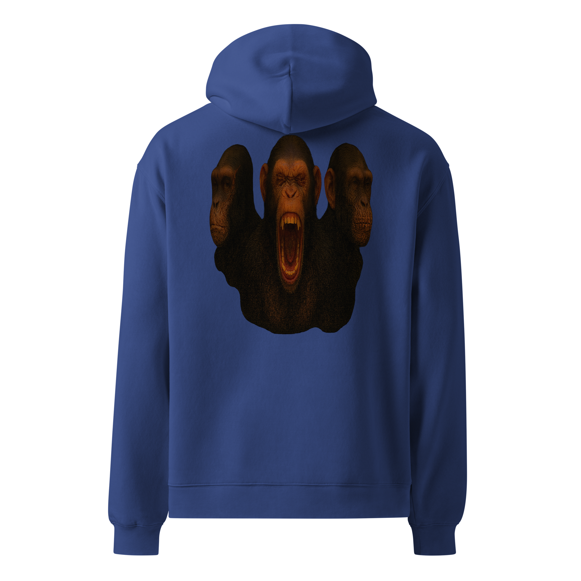 Oversized Hoodie | Bloodline Affen-Trio | Kikazaru · Mizaru · Iwazaru