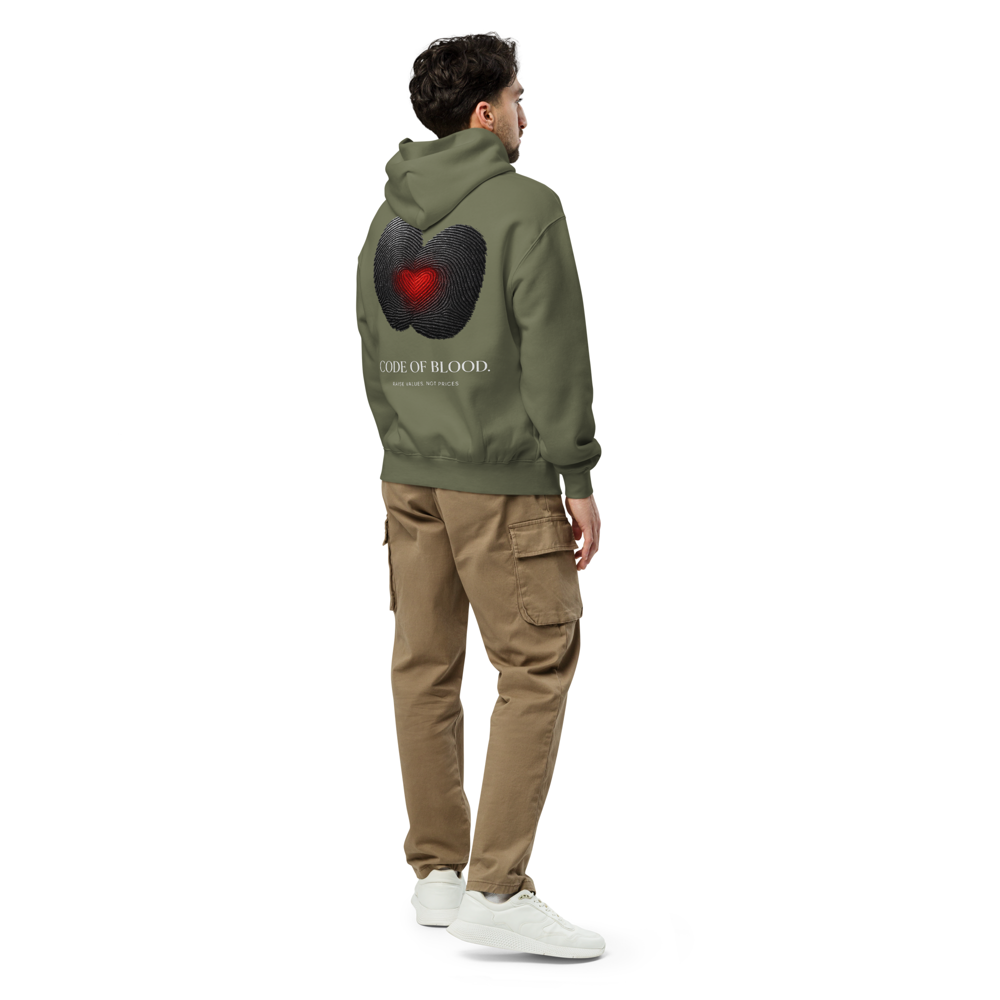 Oversized Hoodie | Bloodline Code of Blood