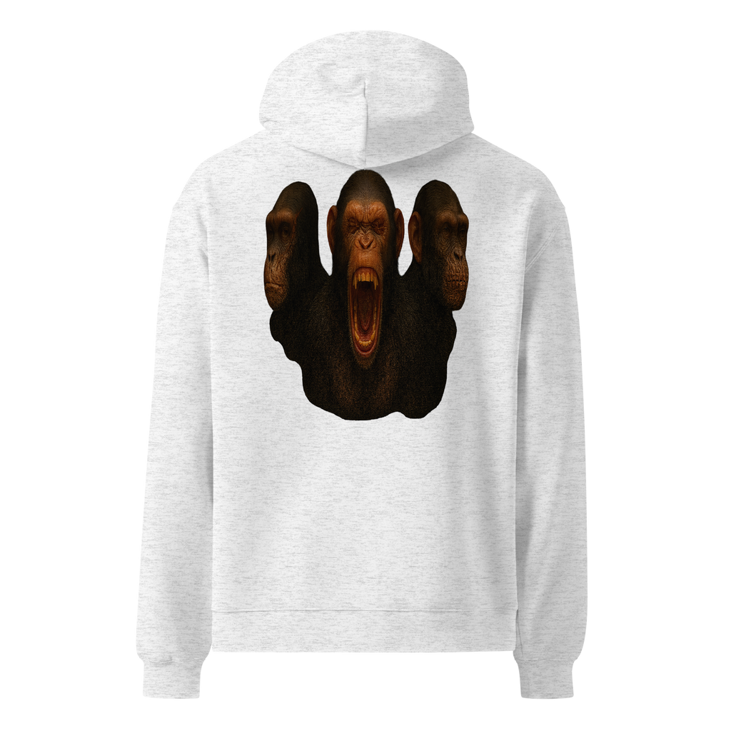 Oversized Hoodie | Bloodline Affen-Trio | Kikazaru · Mizaru · Iwazaru