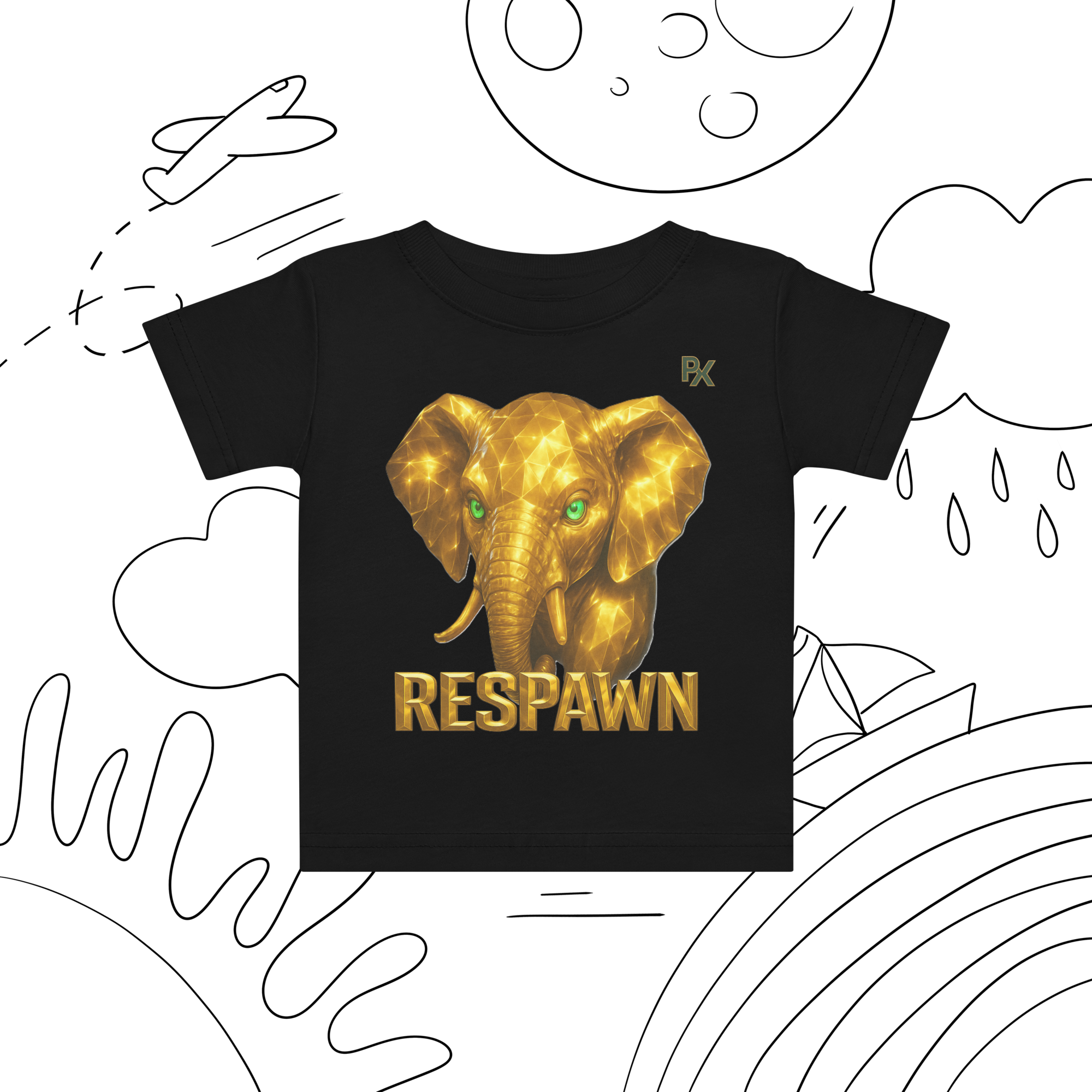 Premium Baby T-Shirt | Goldie Respawn Dumbo