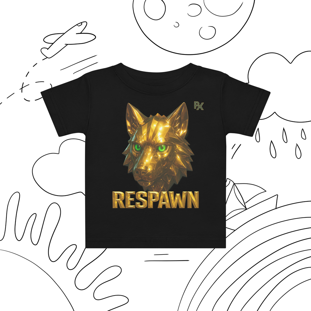 Premium Baby T-Shirt | Goldie Respawn Wolf