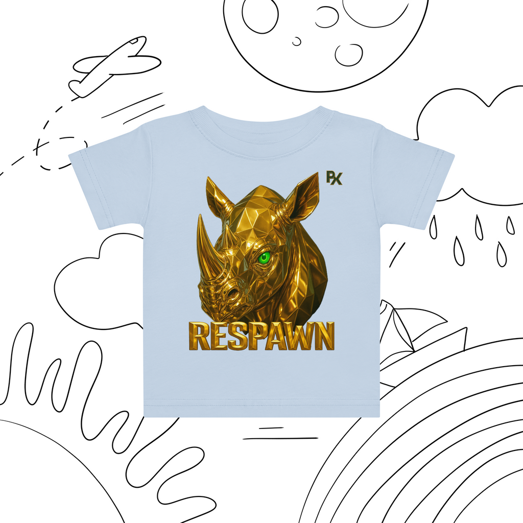 Premium Baby T-Shirt | Goldie Respawn Rhino