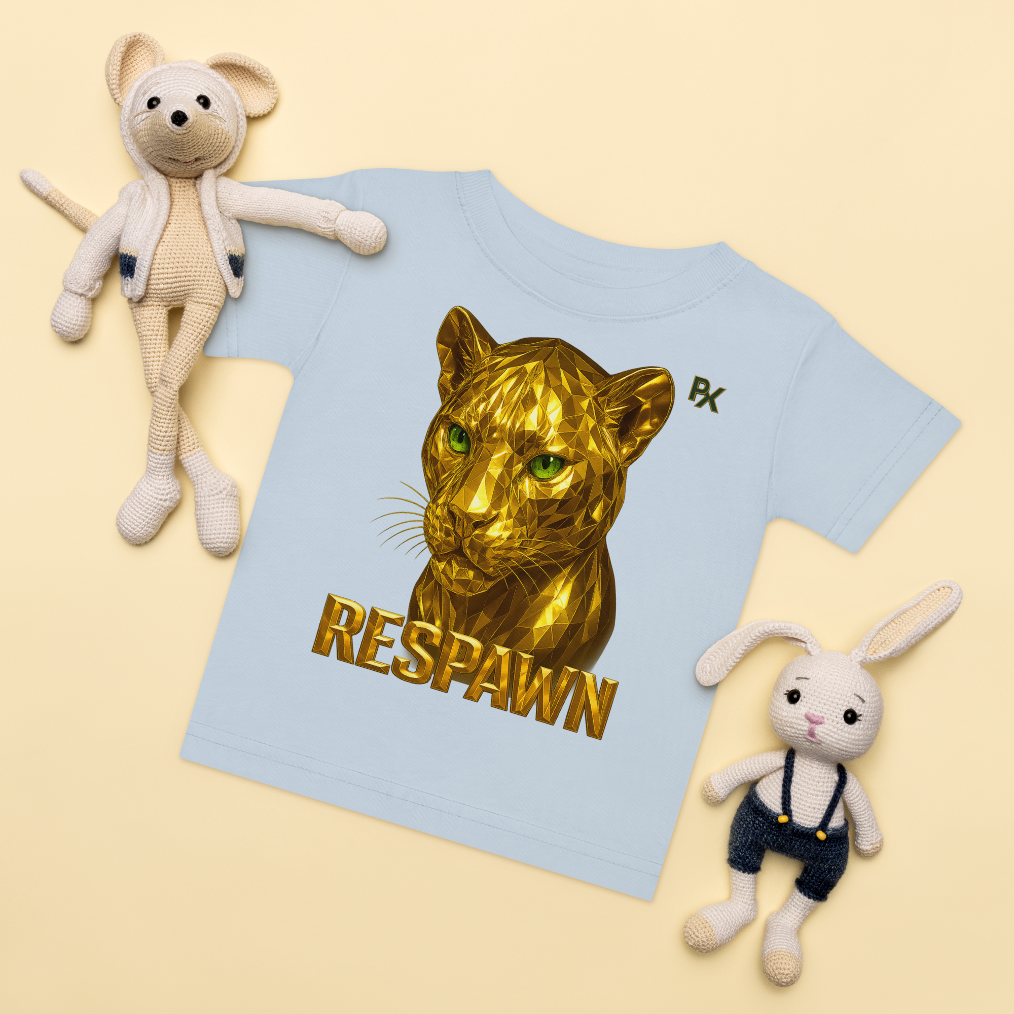 Premium Baby T-Shirt | Goldie Respawn Tiger