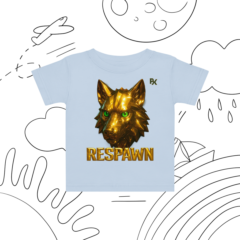 Premium Baby T-Shirt | Goldie Respawn Wolf