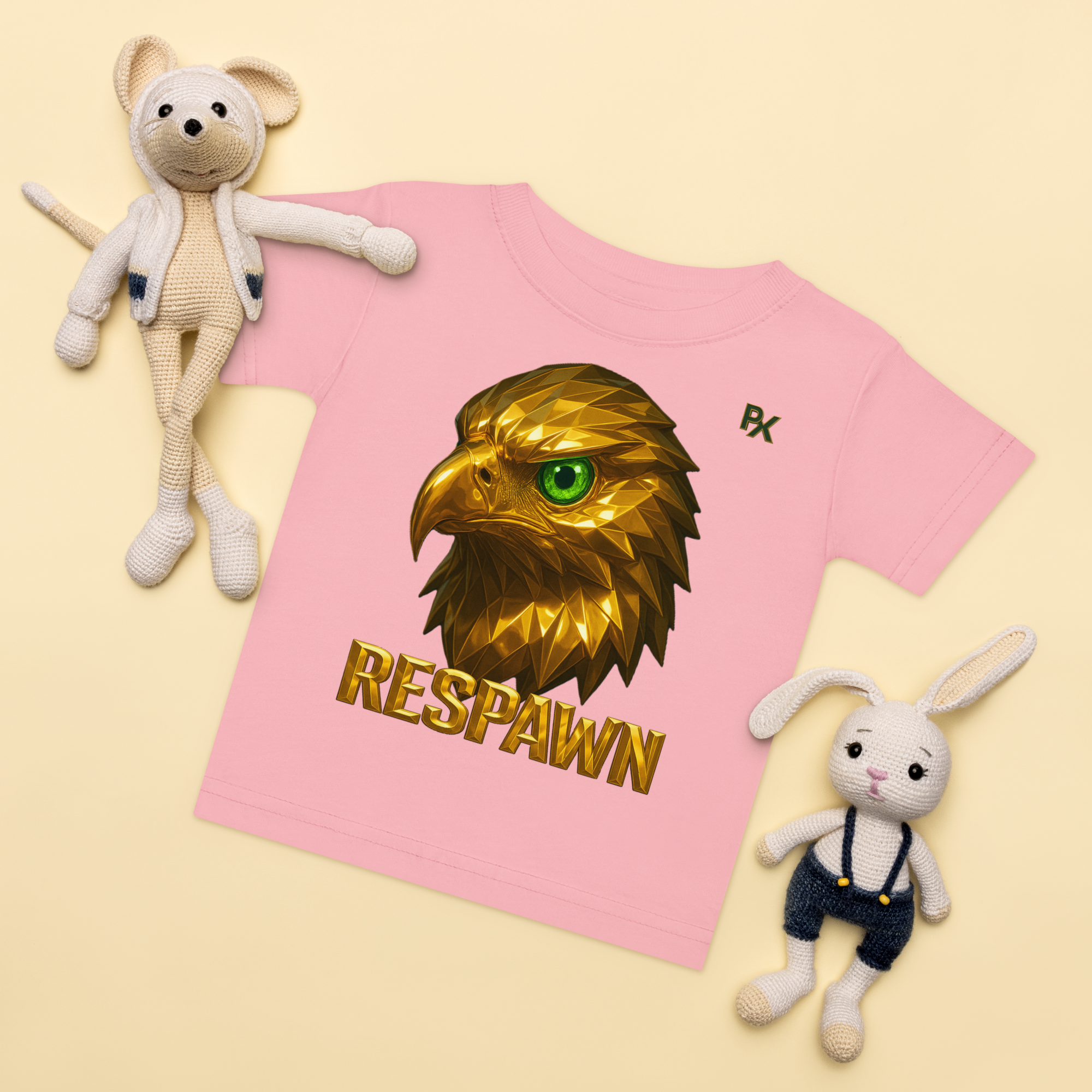 Premium Baby T-Shirt | Goldie Respawn Eagly