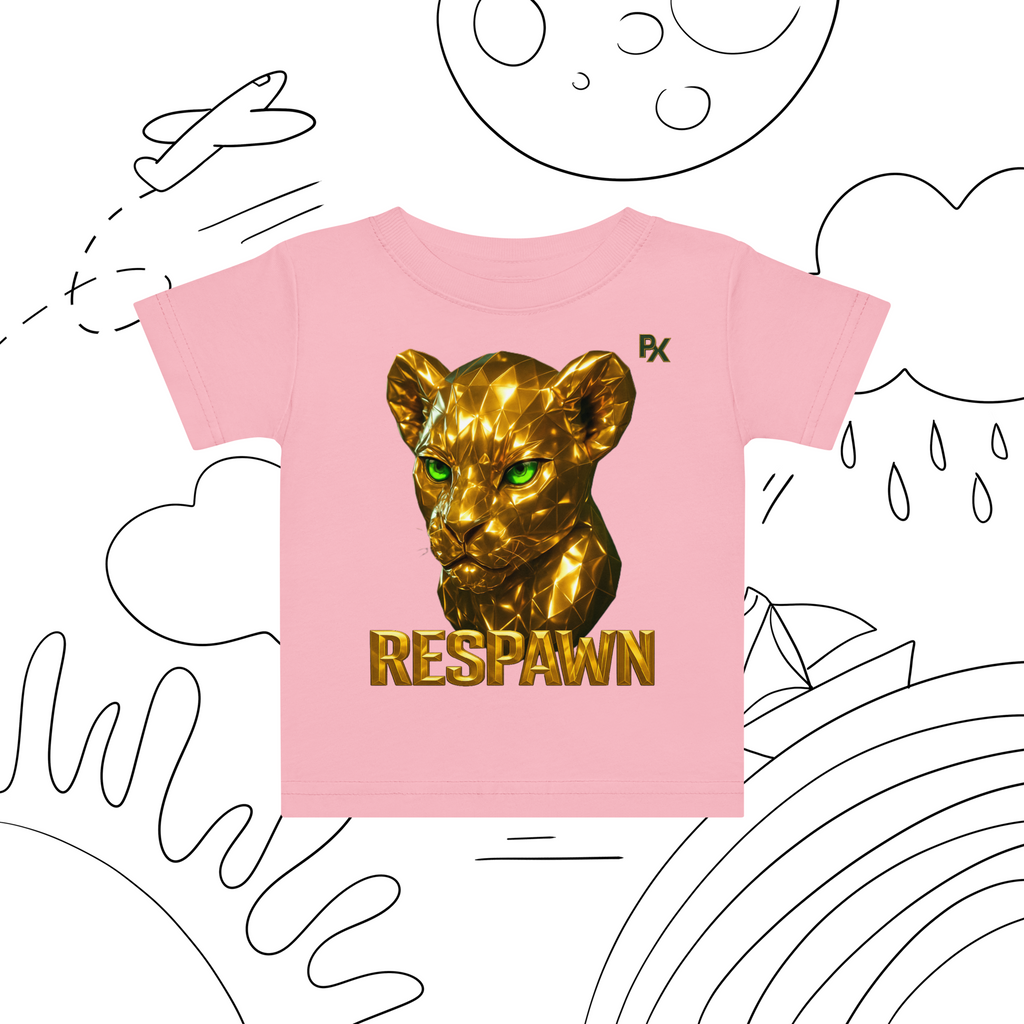 Premium Baby T-Shirt | Goldie Respawn Löwe