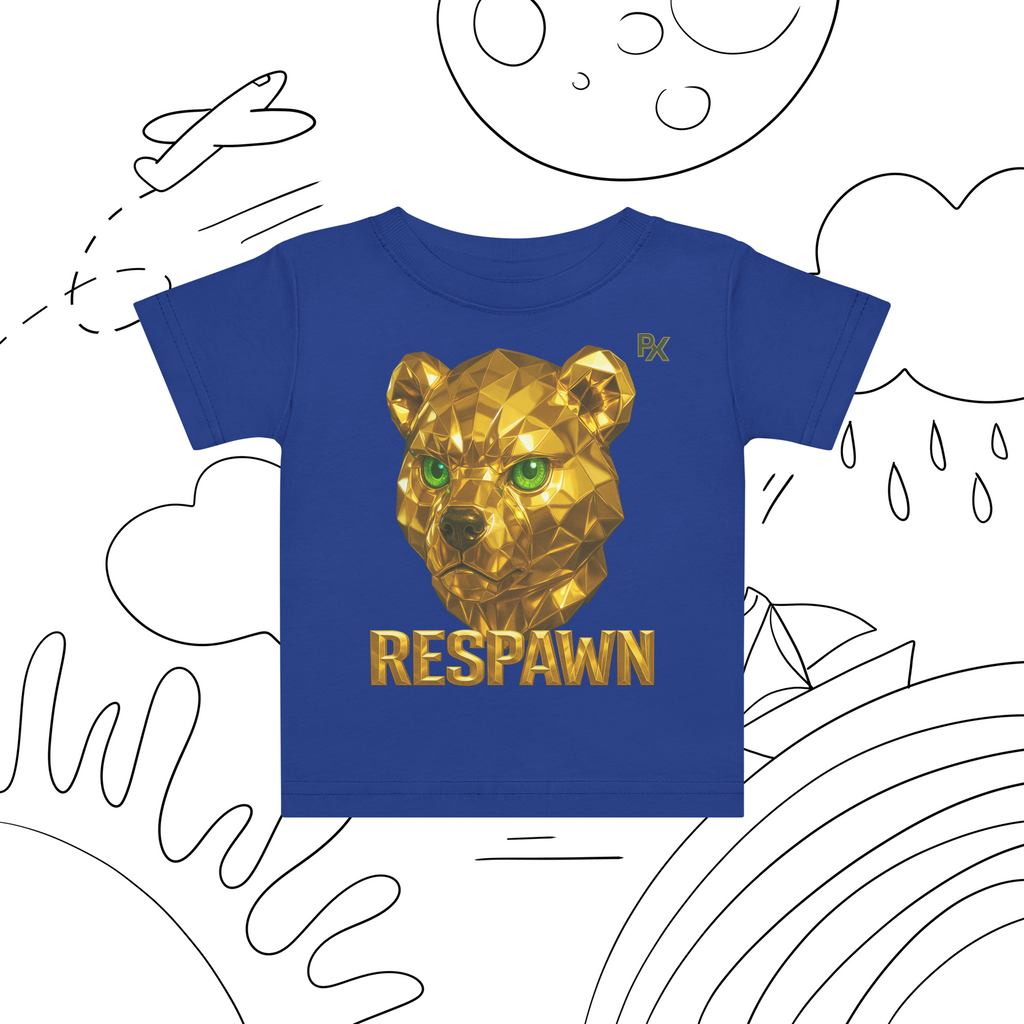 Premium Baby T-Shirt | Goldie Respawn Ted