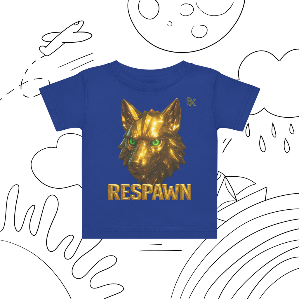 Premium Baby T-Shirt | Goldie Respawn Wolf