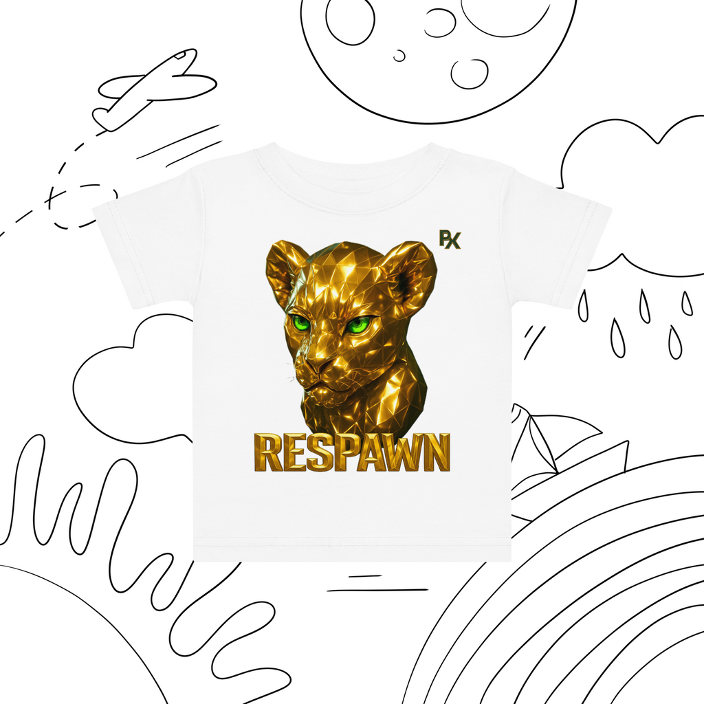 Premium Baby T-Shirt | Goldie Respawn Löwe