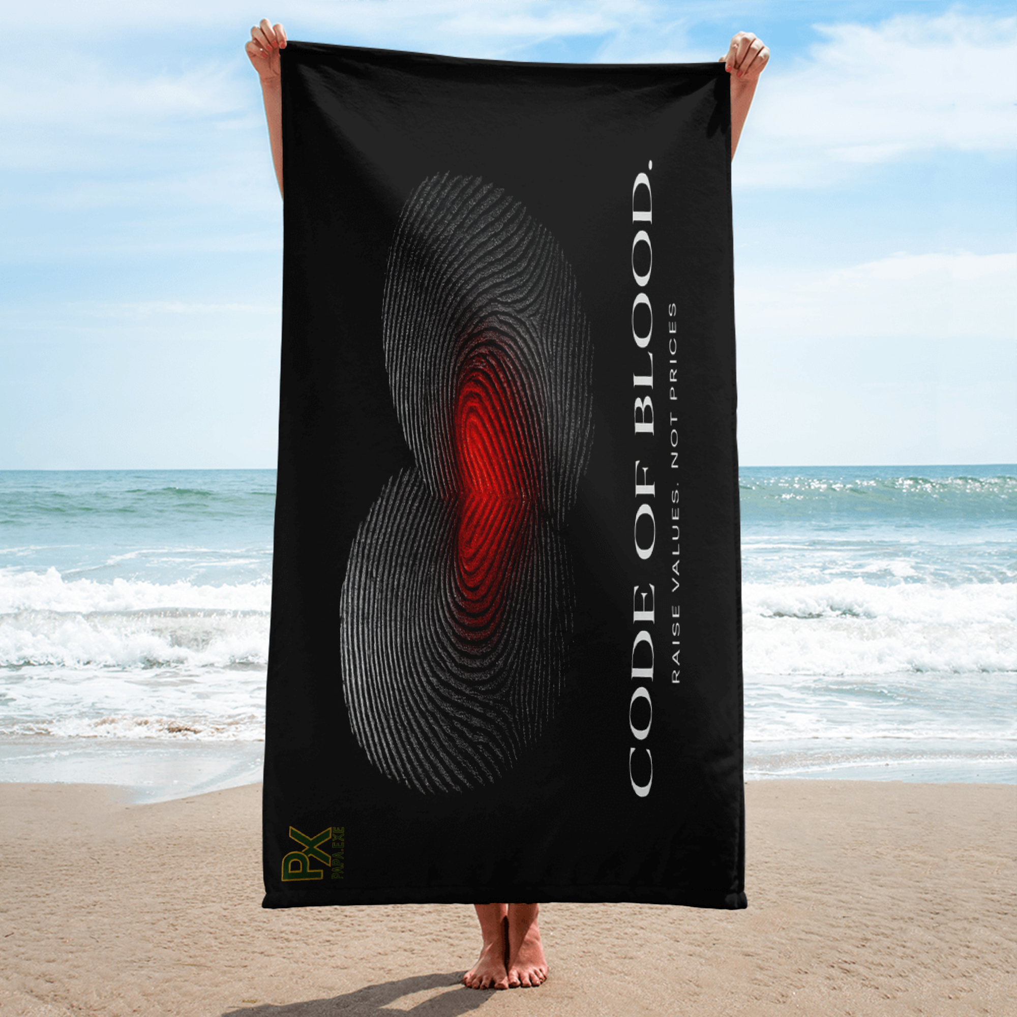 Badetuch | Bloodline Code of Blood