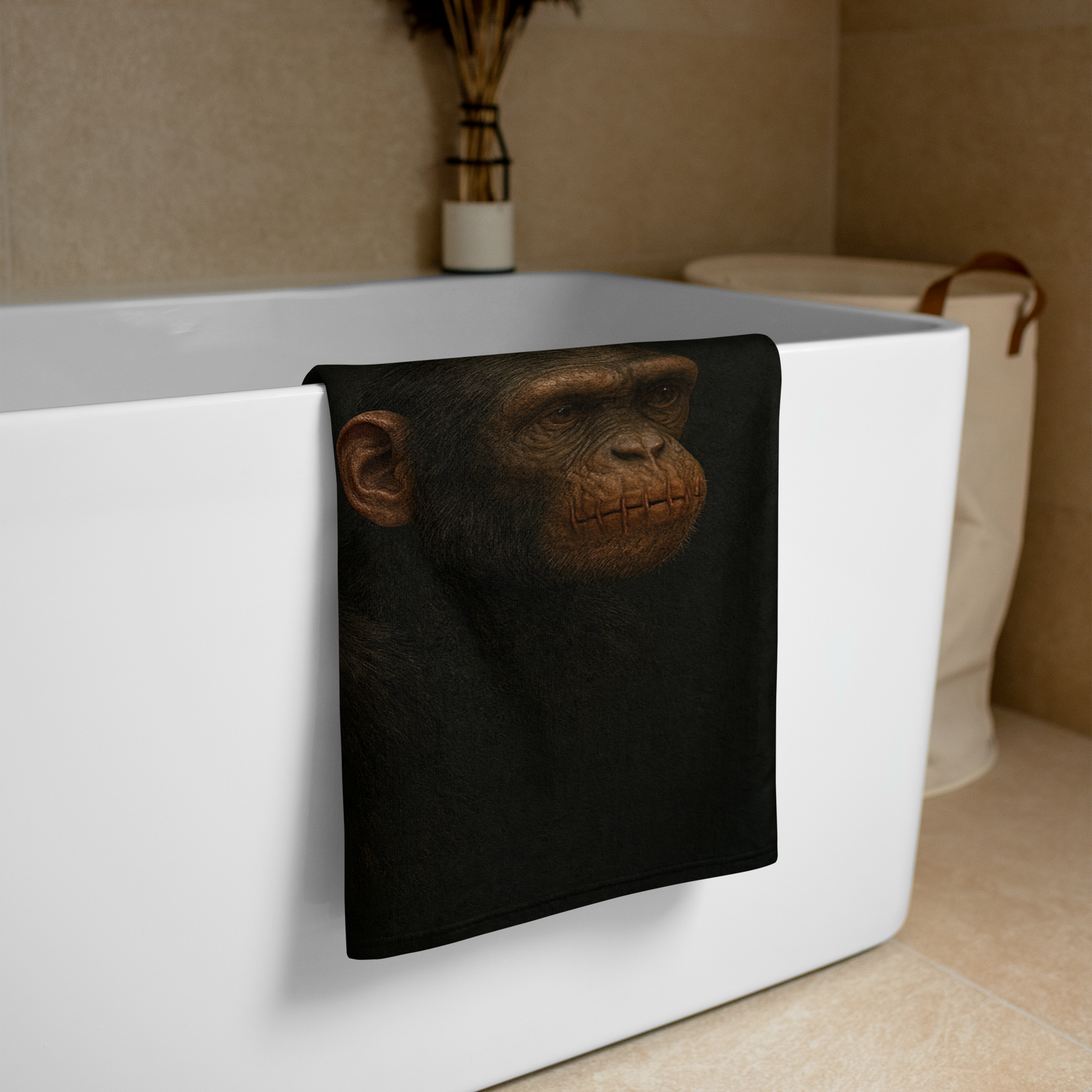 Badetuch | Bloodline Affen-Trio | Kikazaru · Mizaru · Iwazaru