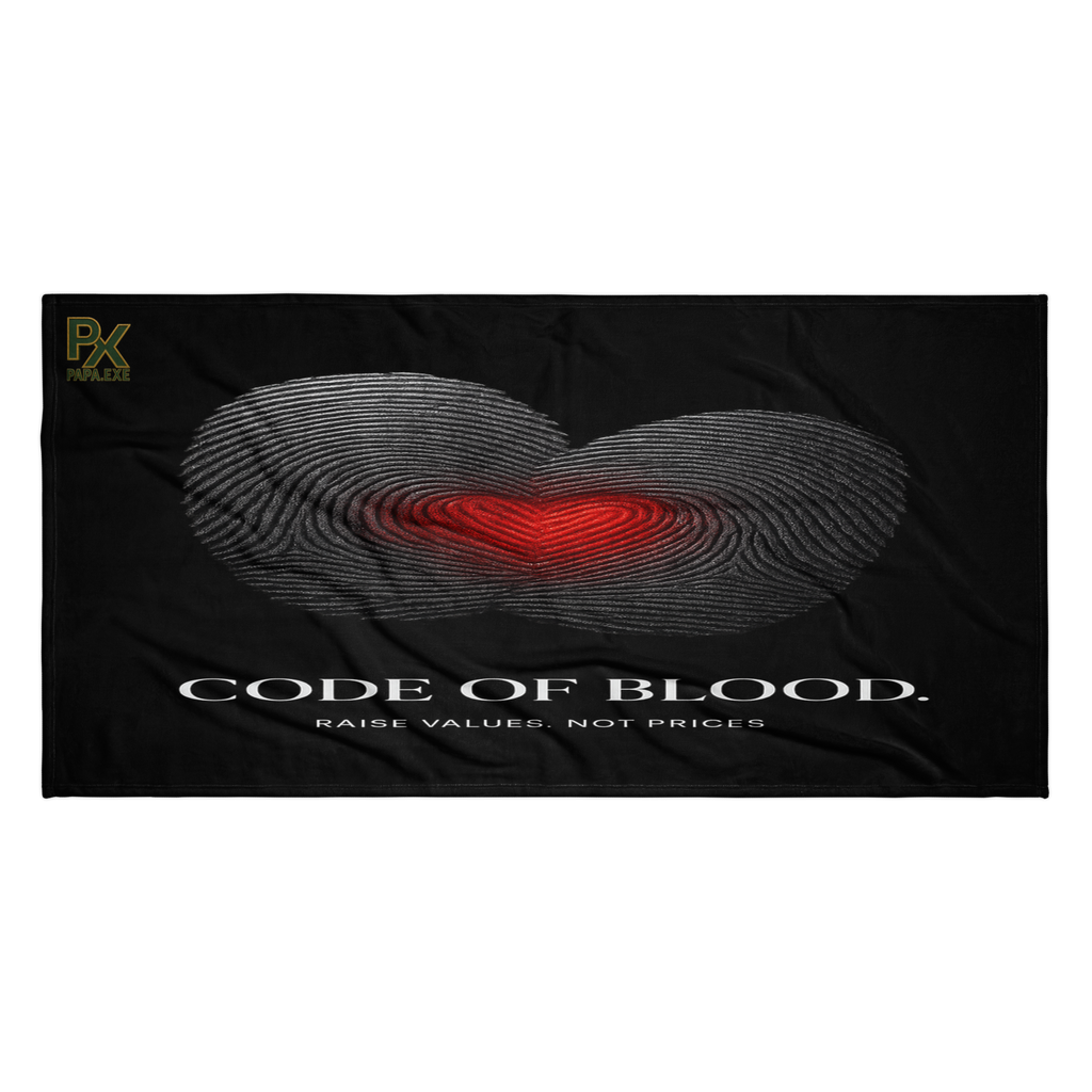 Badetuch | Bloodline Code of Blood
