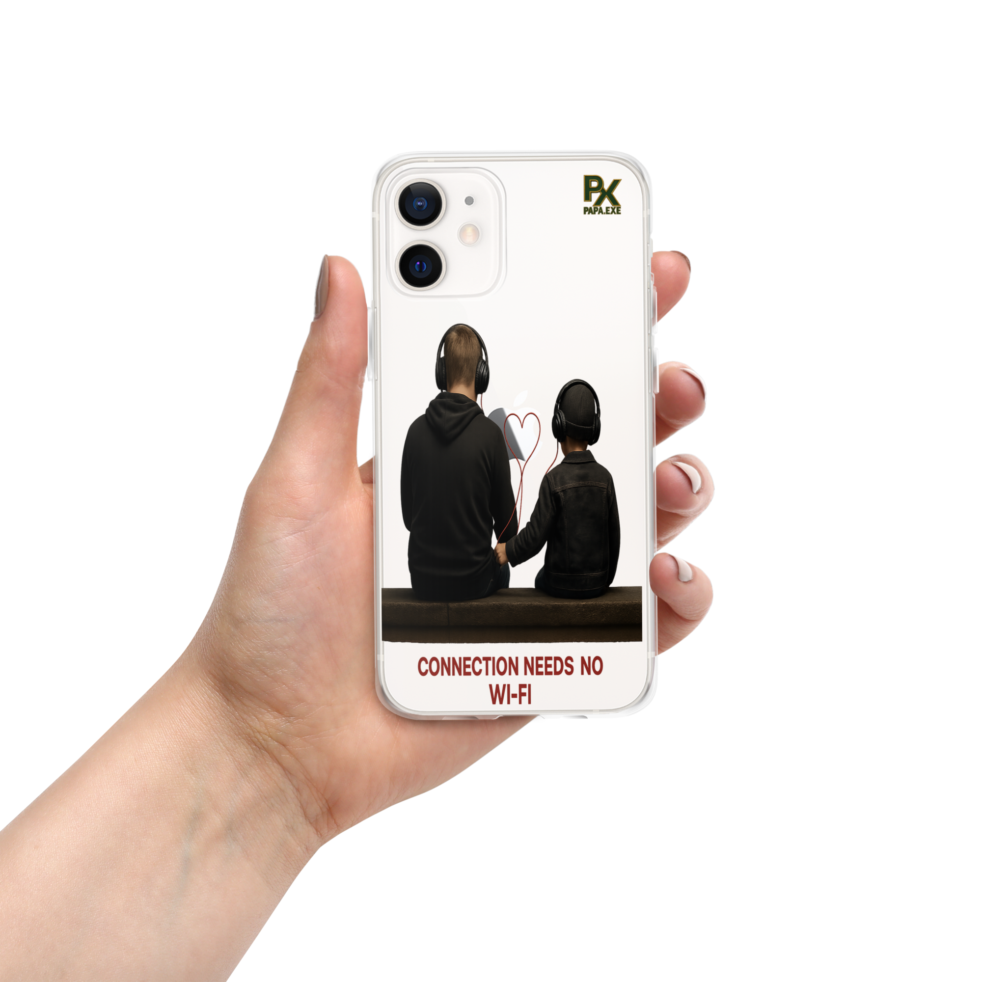 Transparente iPhone®- Hülle | Bloodline Connection