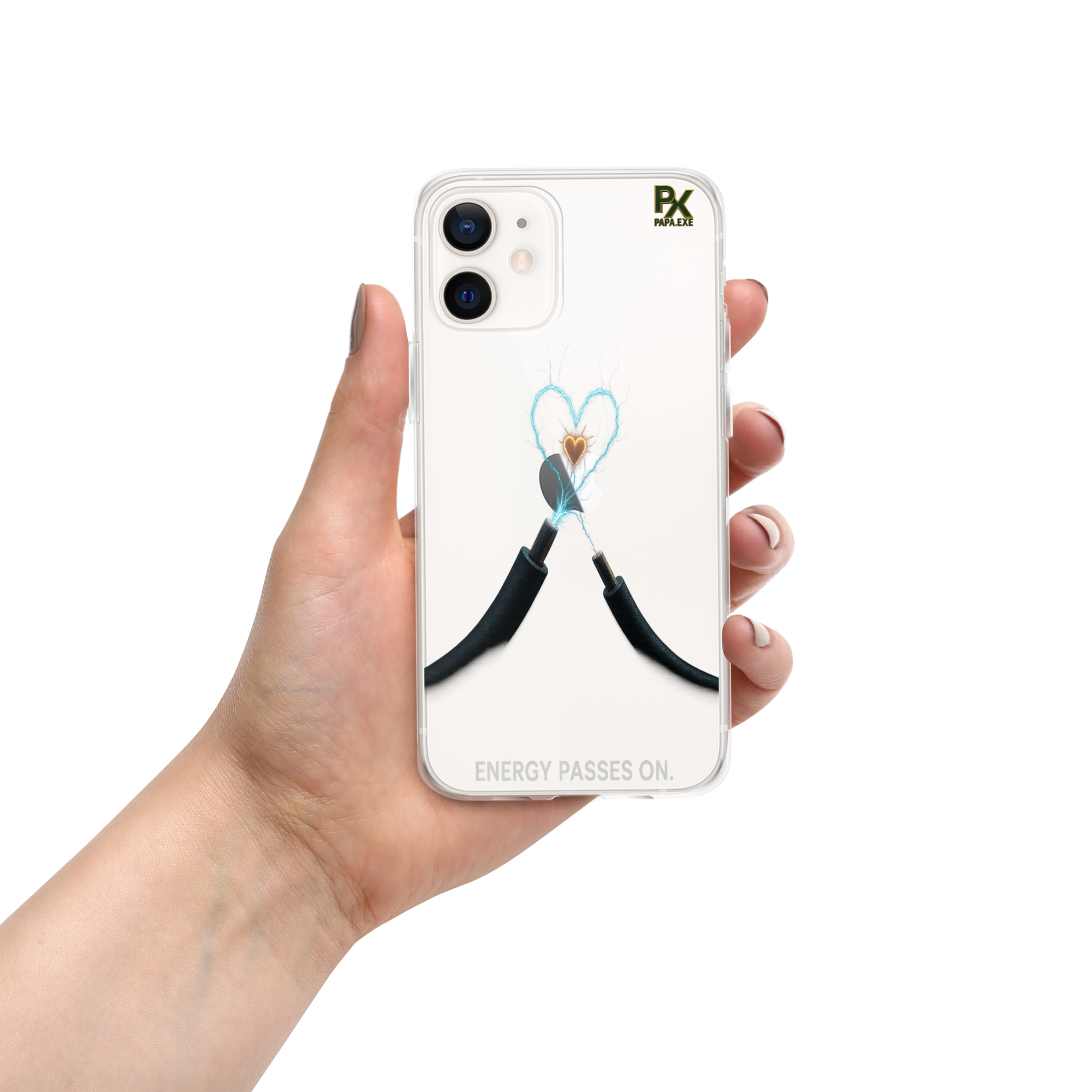 Transparente iPhone®- Hülle | Bloodline Energy