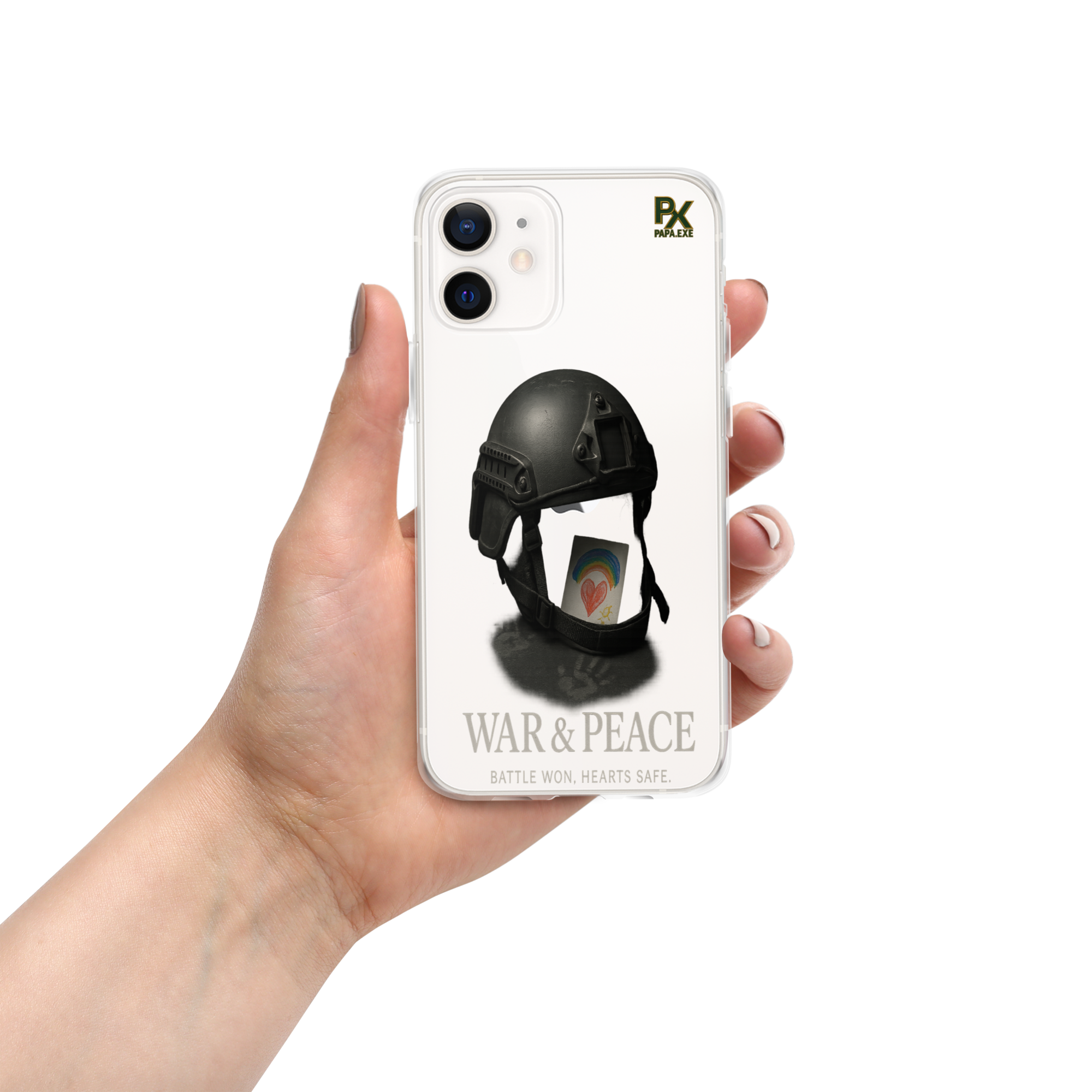 Transparente iPhone®- Hülle | Bloodline War&Peace