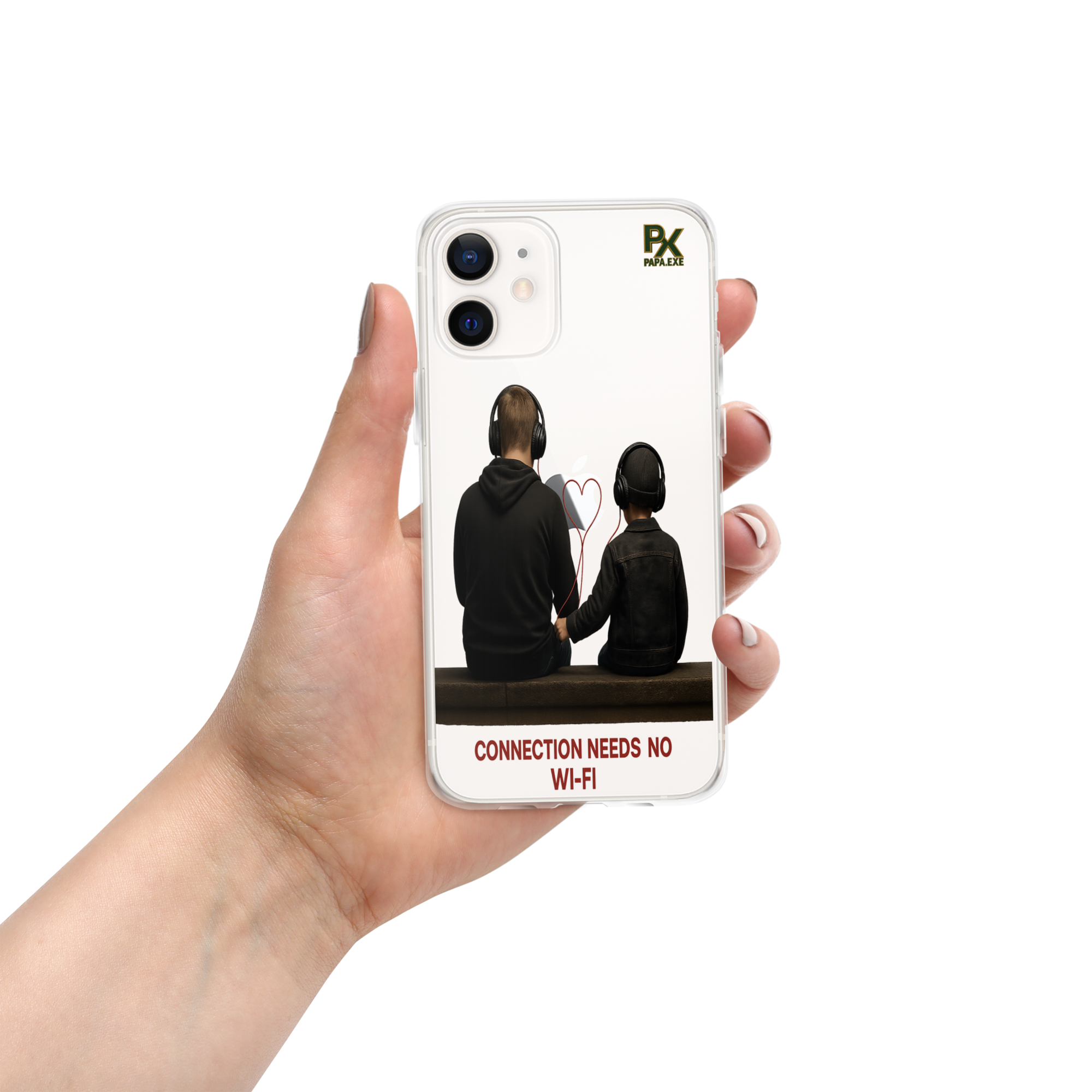 Transparente iPhone®- Hülle | Bloodline Connection