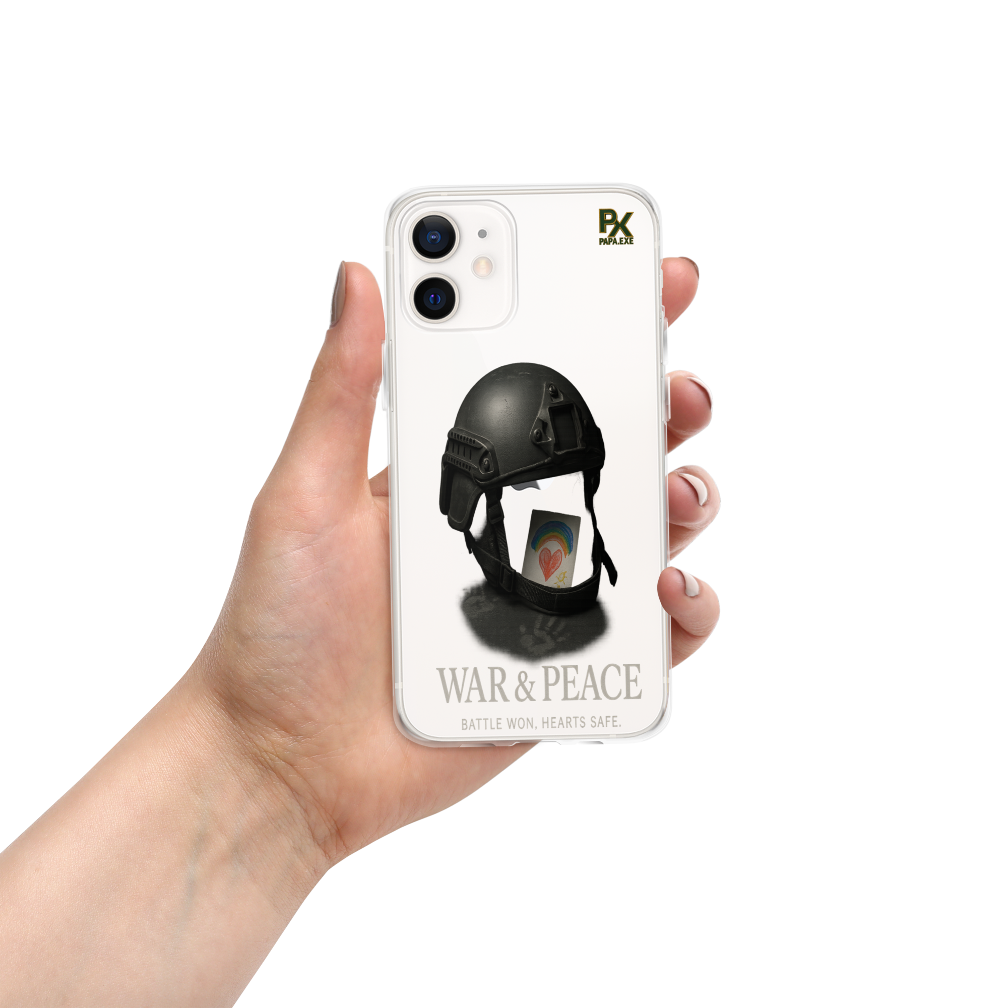Transparente iPhone®- Hülle | Bloodline War&Peace