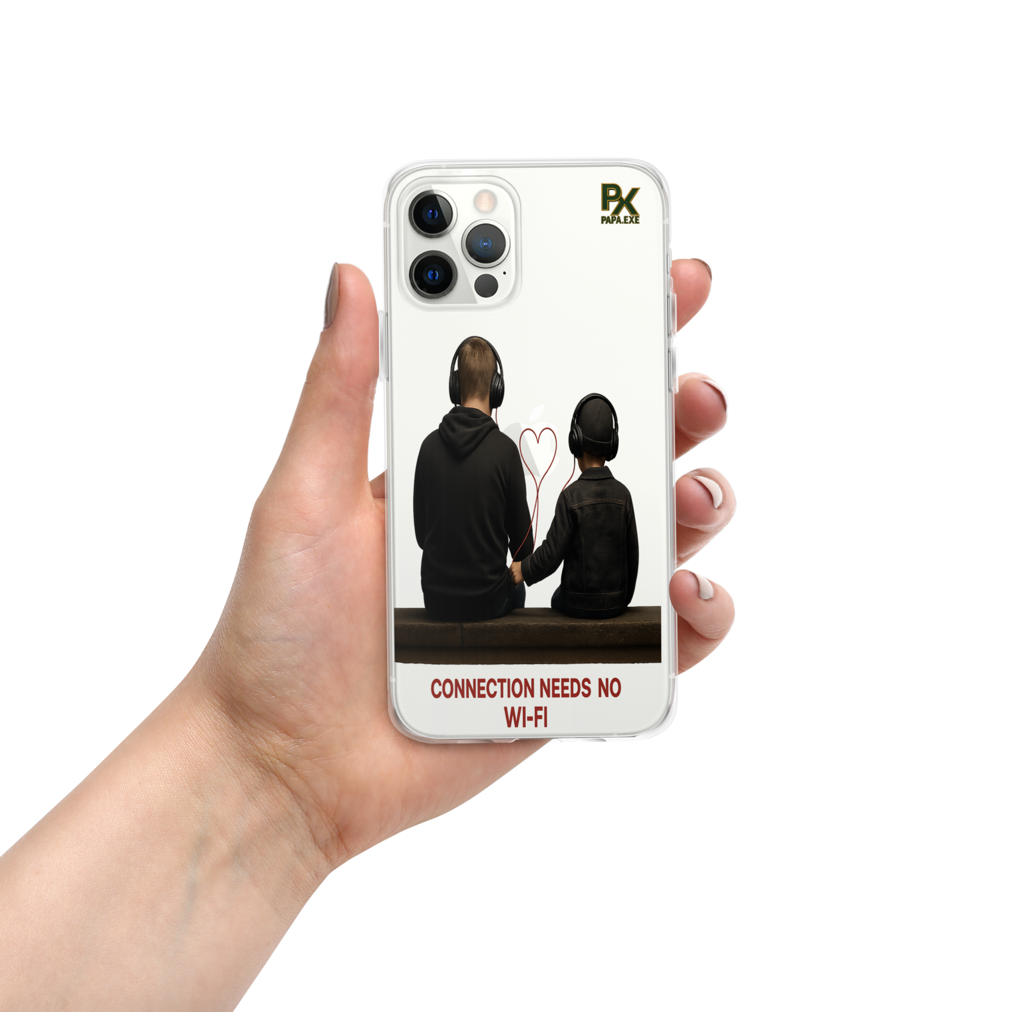 Transparente iPhone®- Hülle | Bloodline Connection