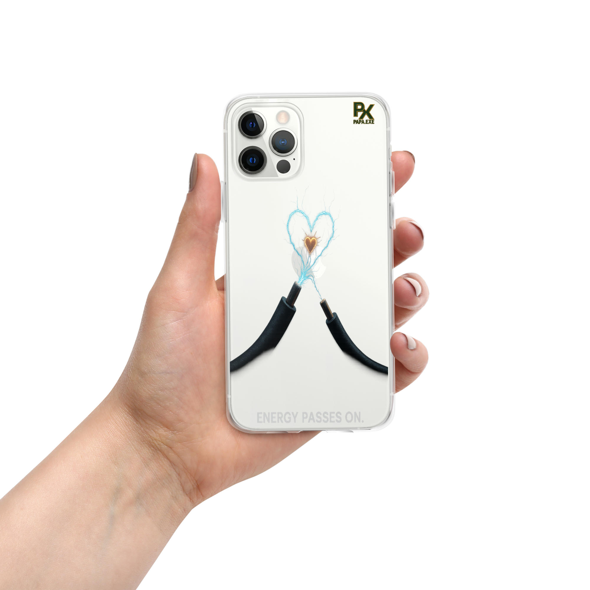 Transparente iPhone®- Hülle | Bloodline Energy