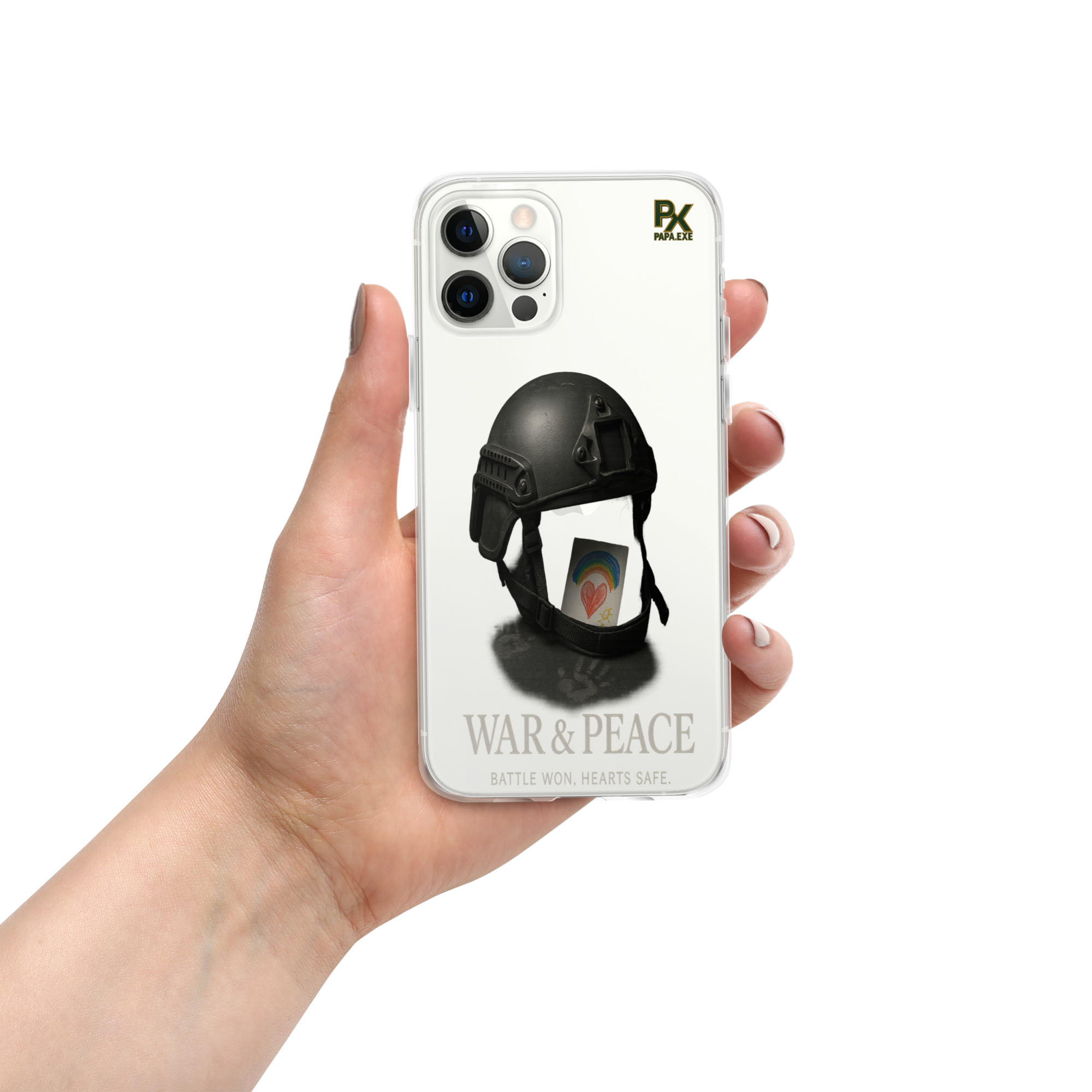 Transparente iPhone®- Hülle | Bloodline War&Peace