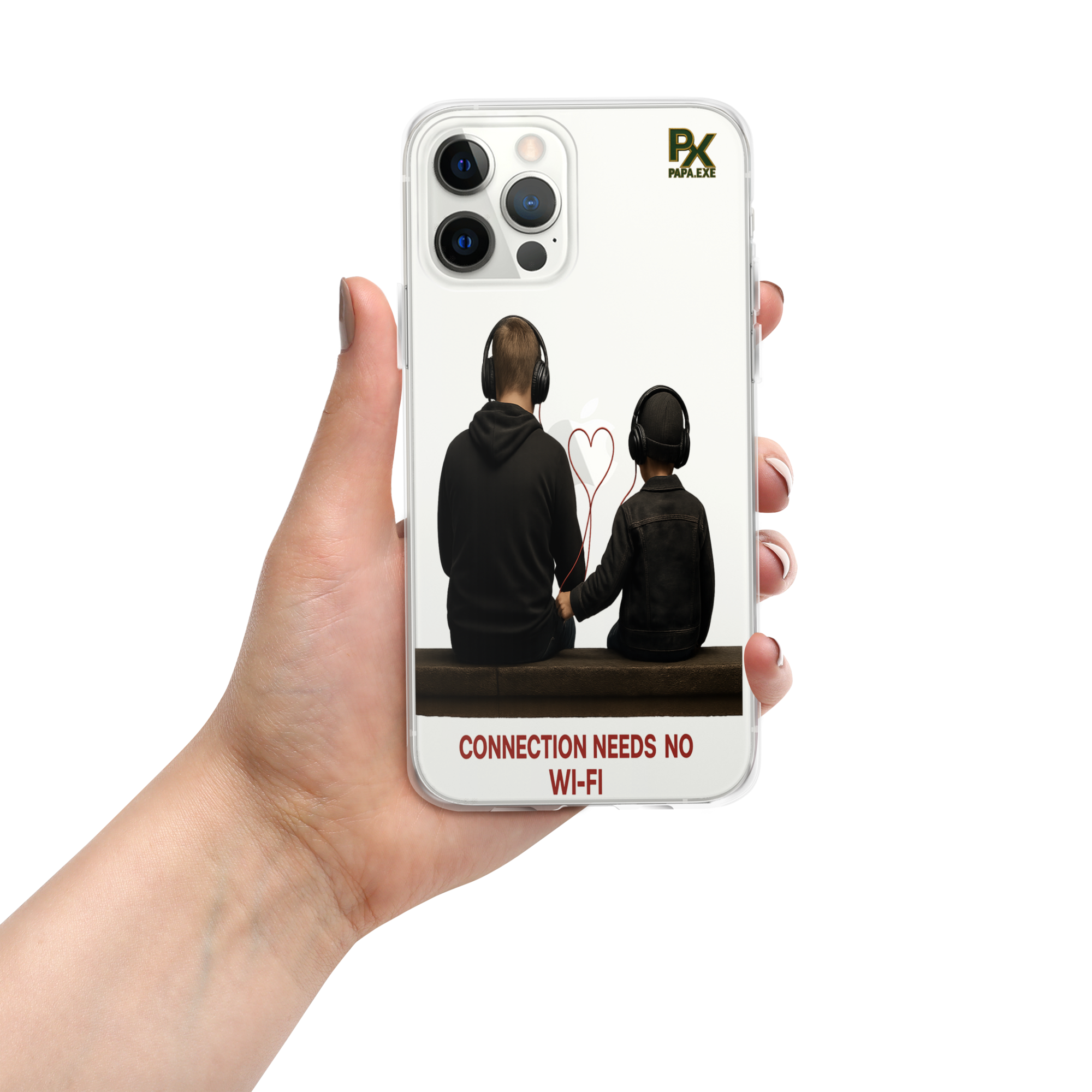 Transparente iPhone®- Hülle | Bloodline Connection