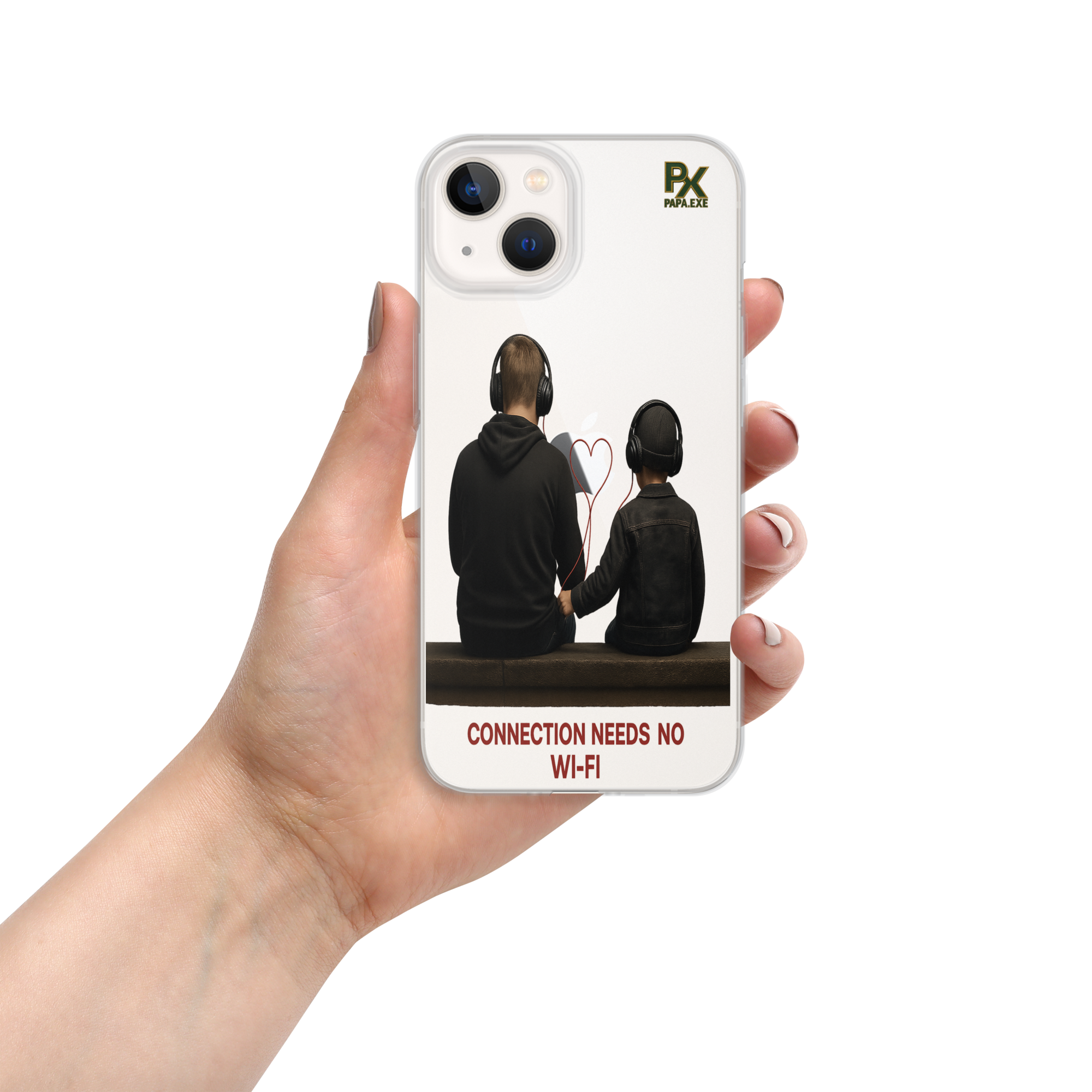 Transparente iPhone®- Hülle | Bloodline Connection