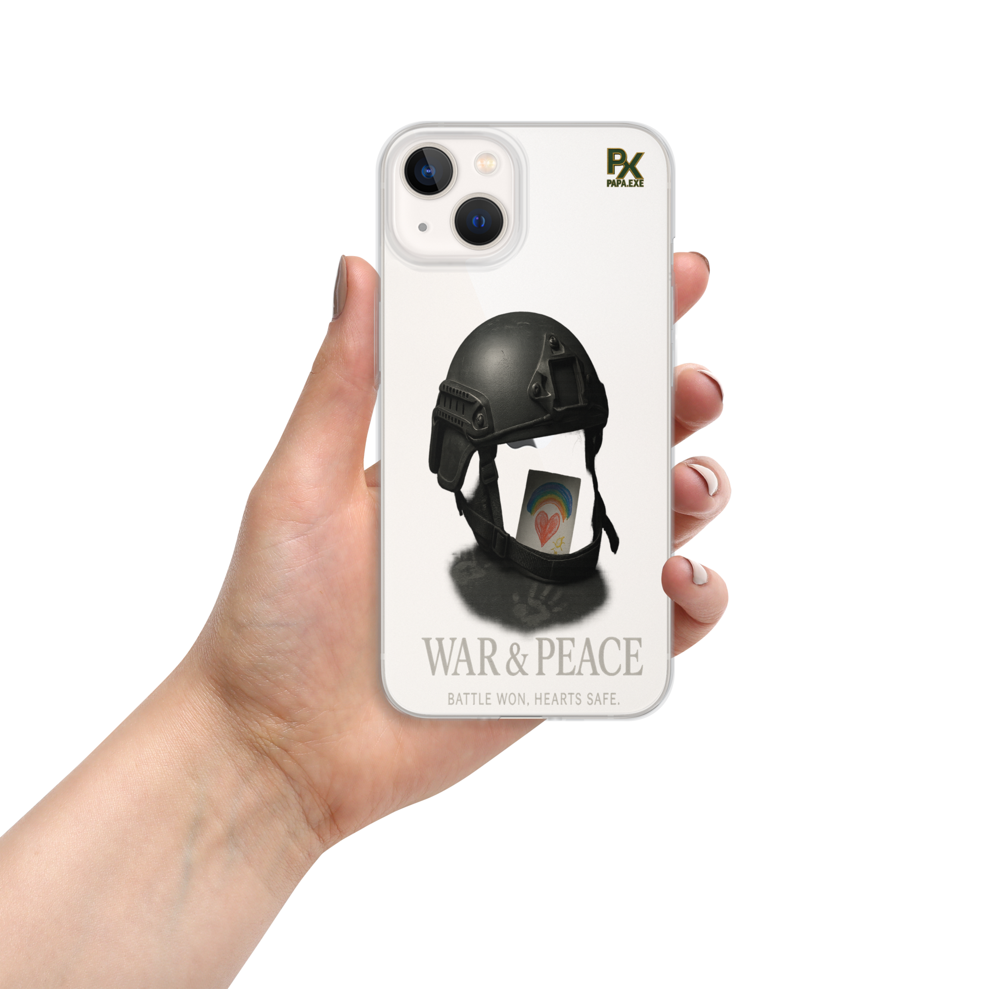 Transparente iPhone®- Hülle | Bloodline War&Peace