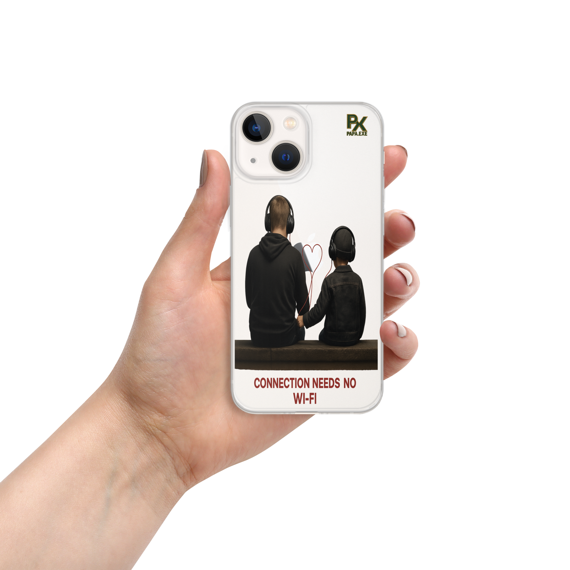 Transparente iPhone®- Hülle | Bloodline Connection