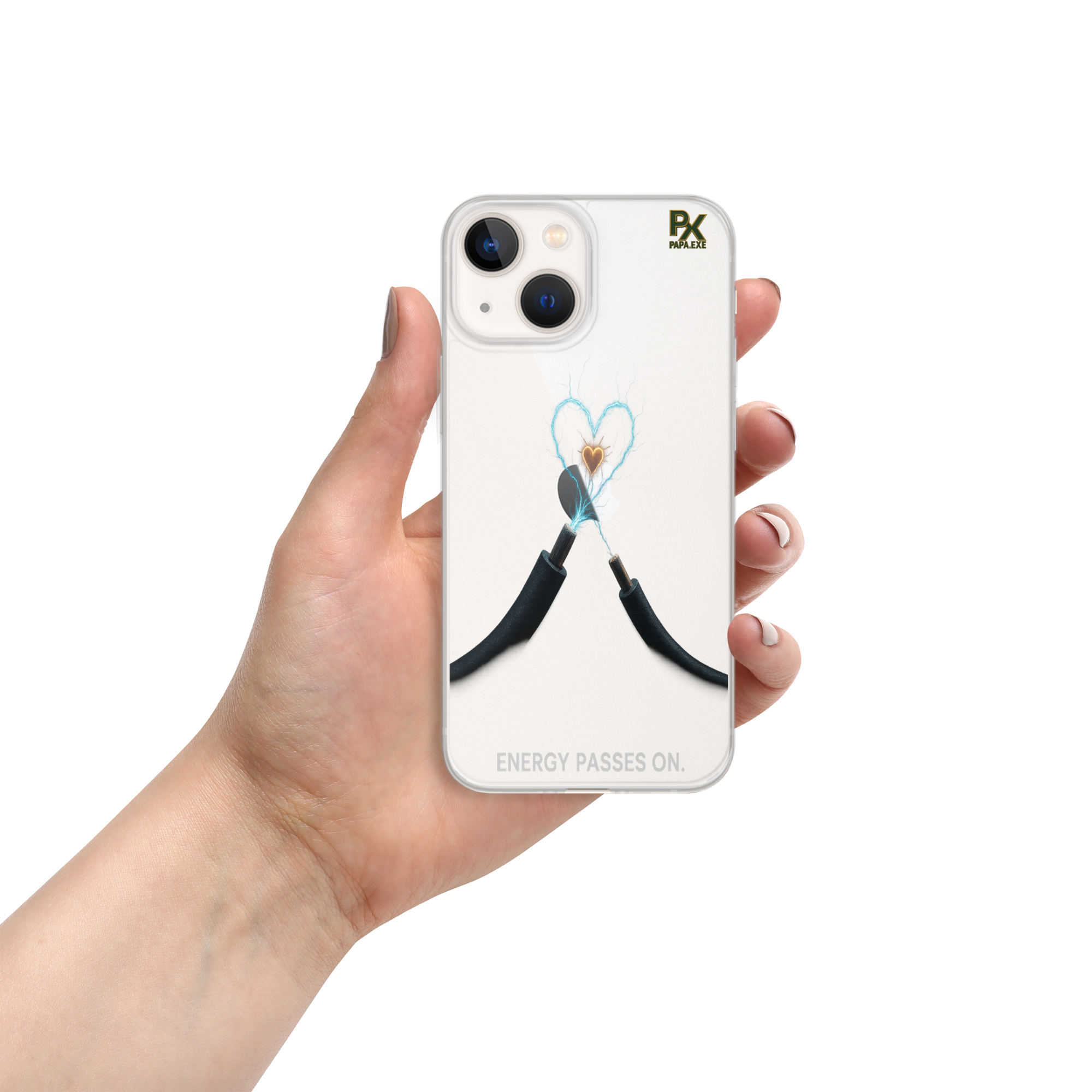 Transparente iPhone®- Hülle | Bloodline Energy