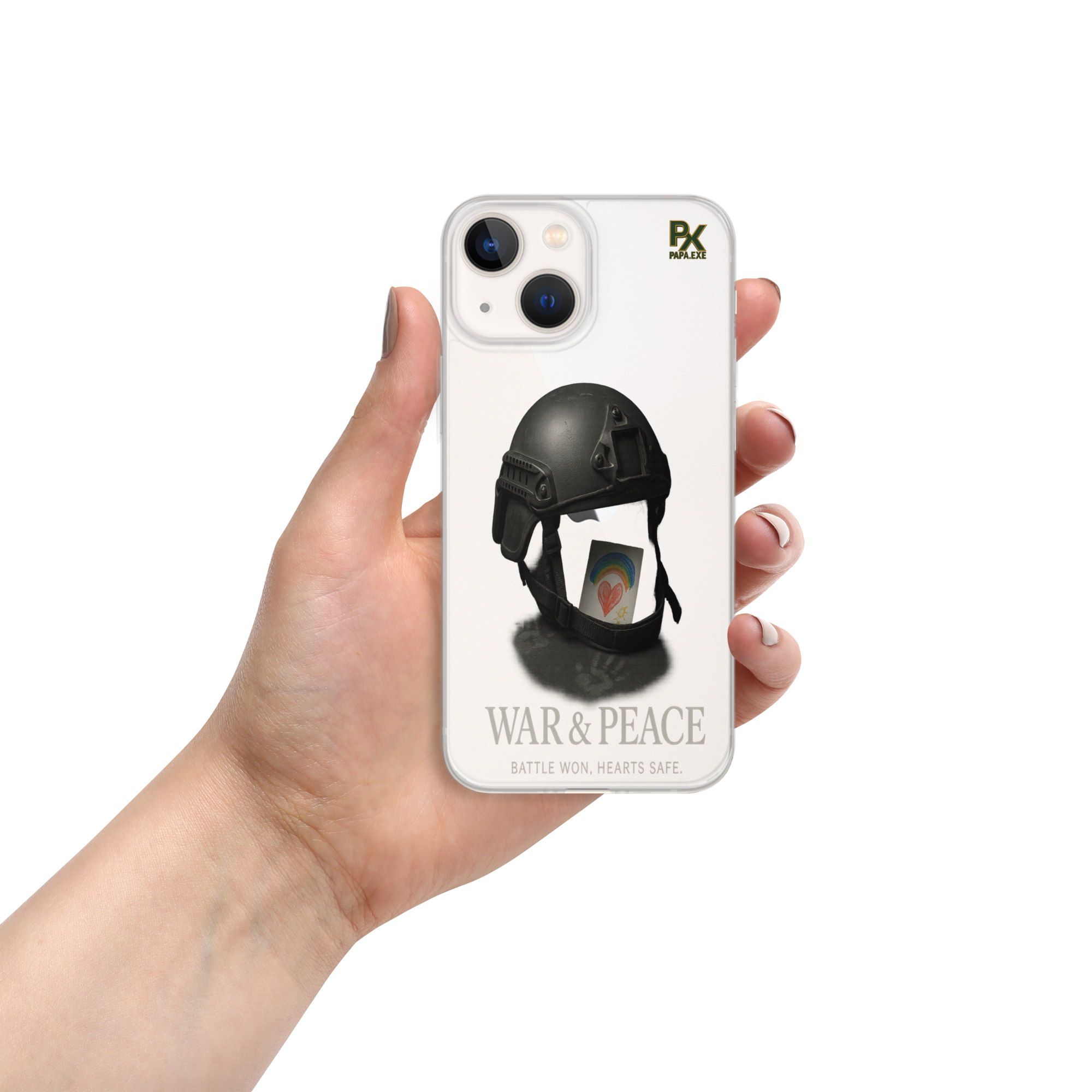 Transparente iPhone®- Hülle | Bloodline War&Peace