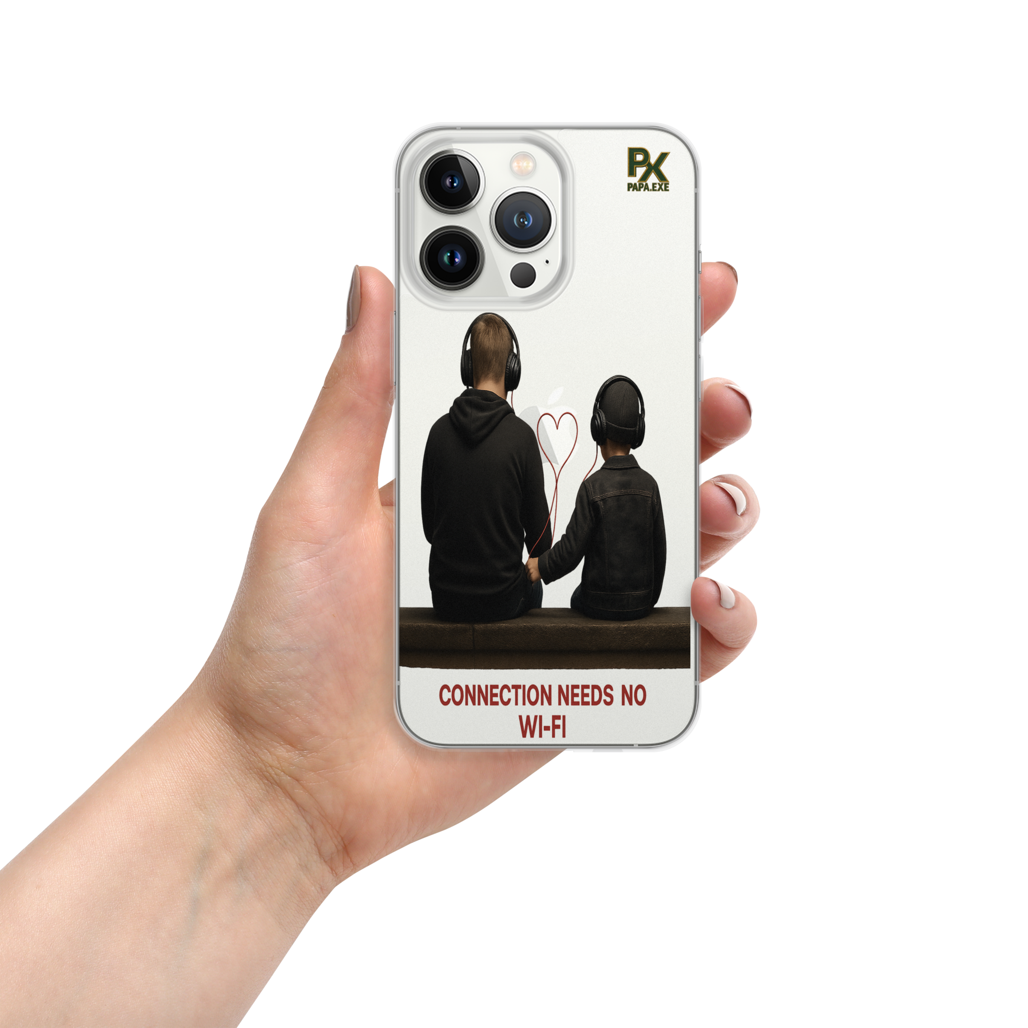 Transparente iPhone®- Hülle | Bloodline Connection