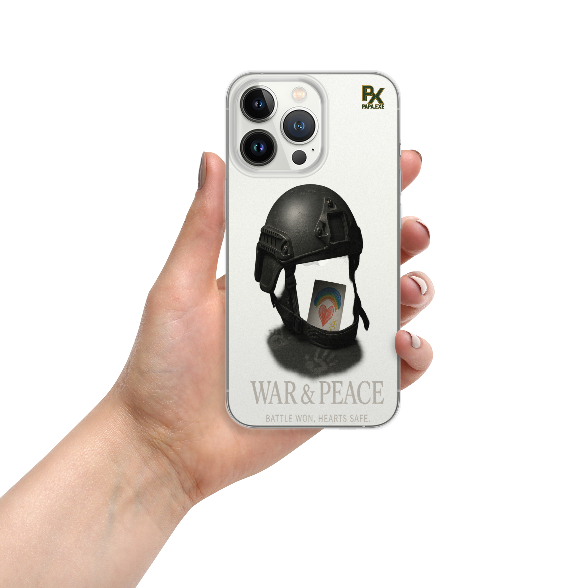 Transparente iPhone®- Hülle | Bloodline War&Peace