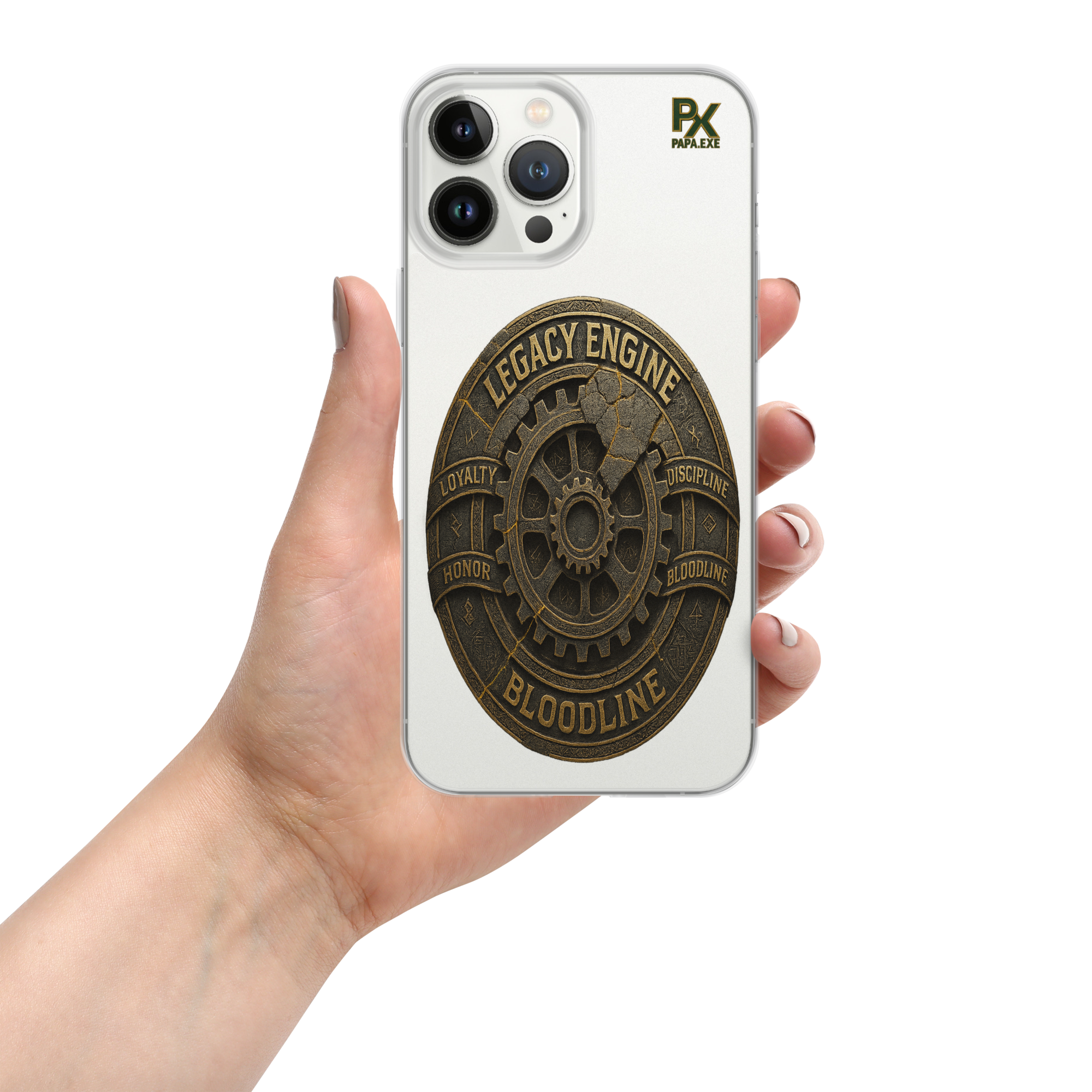 Transparente iPhone®- Hülle | Bloodline Legacy Engine