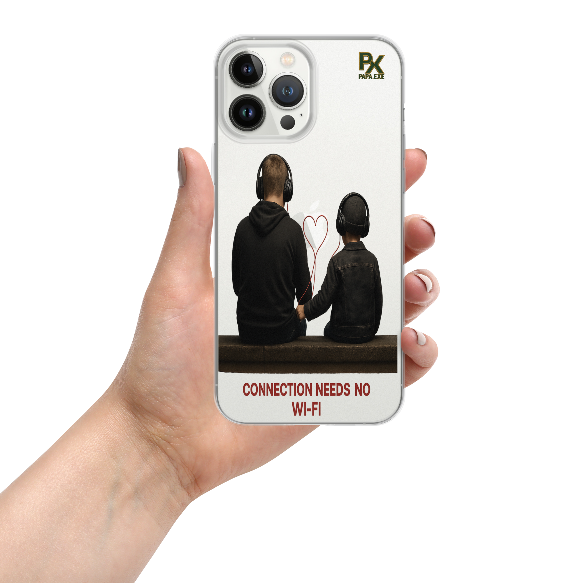 Transparente iPhone®- Hülle | Bloodline Connection