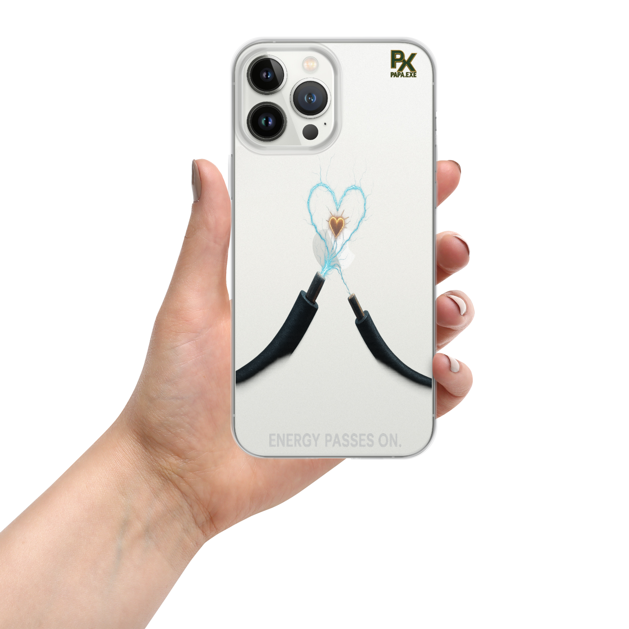 Transparente iPhone®- Hülle | Bloodline Energy