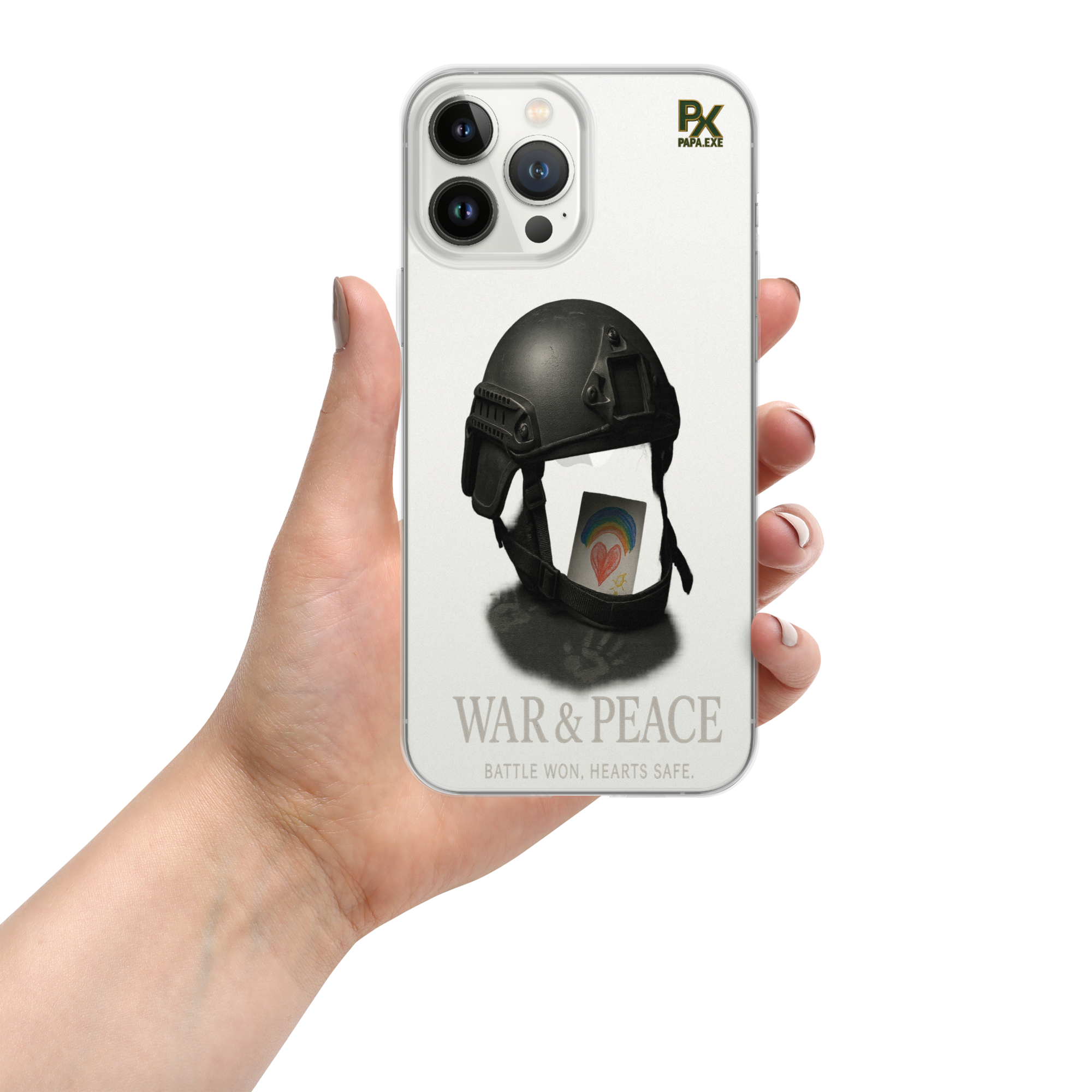 Transparente iPhone®- Hülle | Bloodline War&Peace