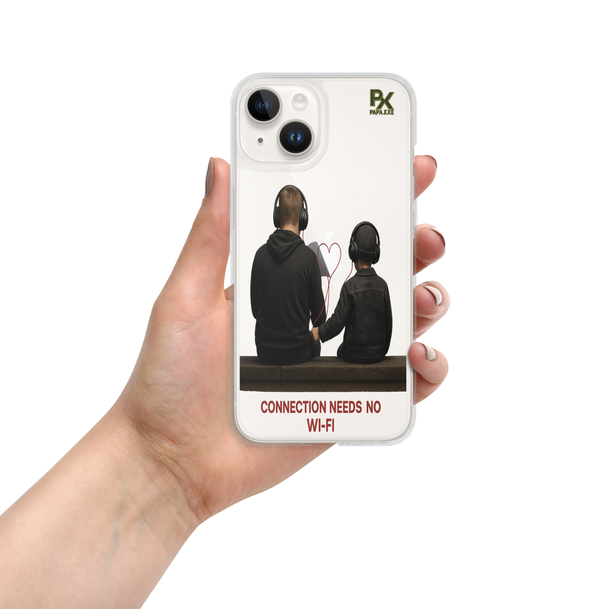 Transparente iPhone®- Hülle | Bloodline Connection