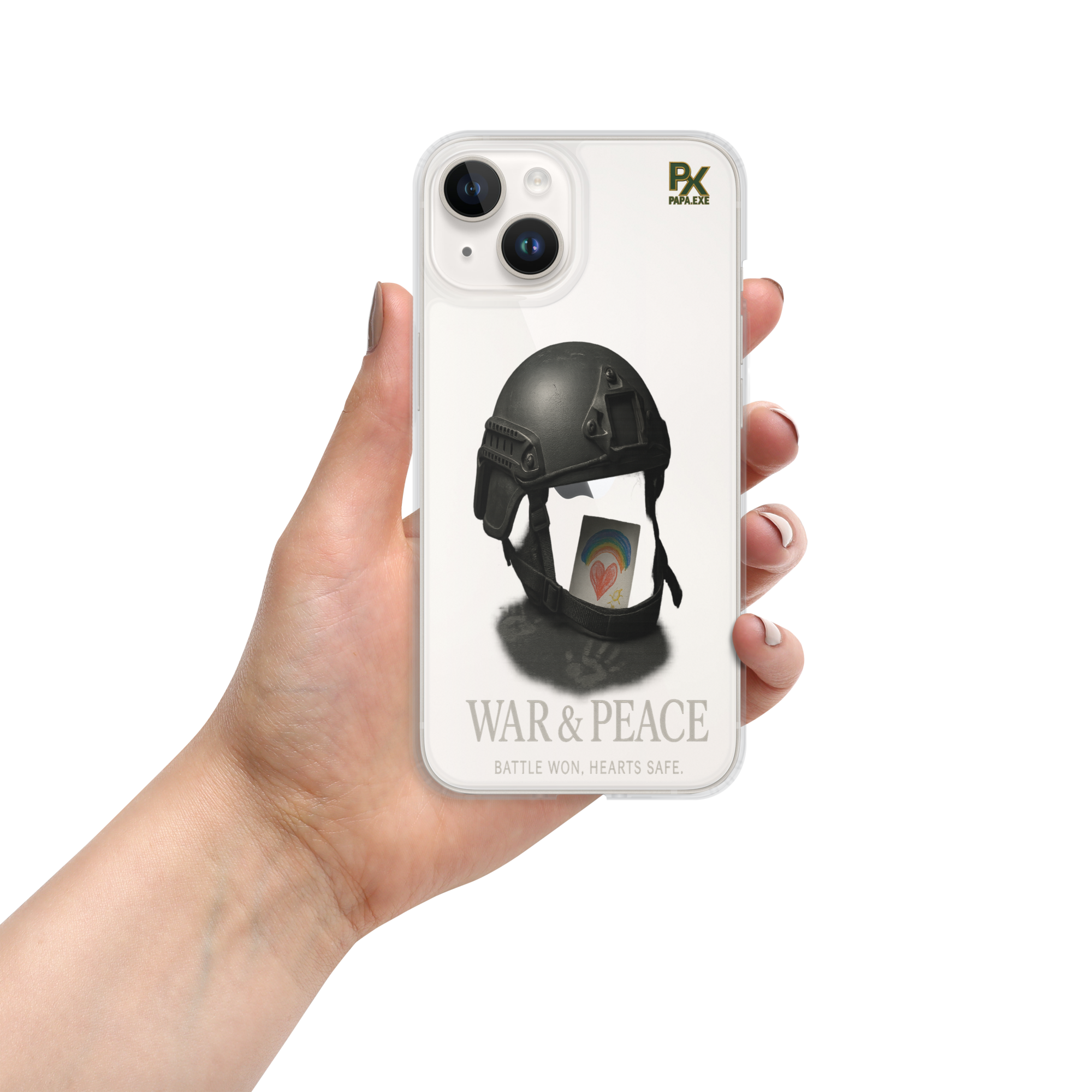 Transparente iPhone®- Hülle | Bloodline War&Peace