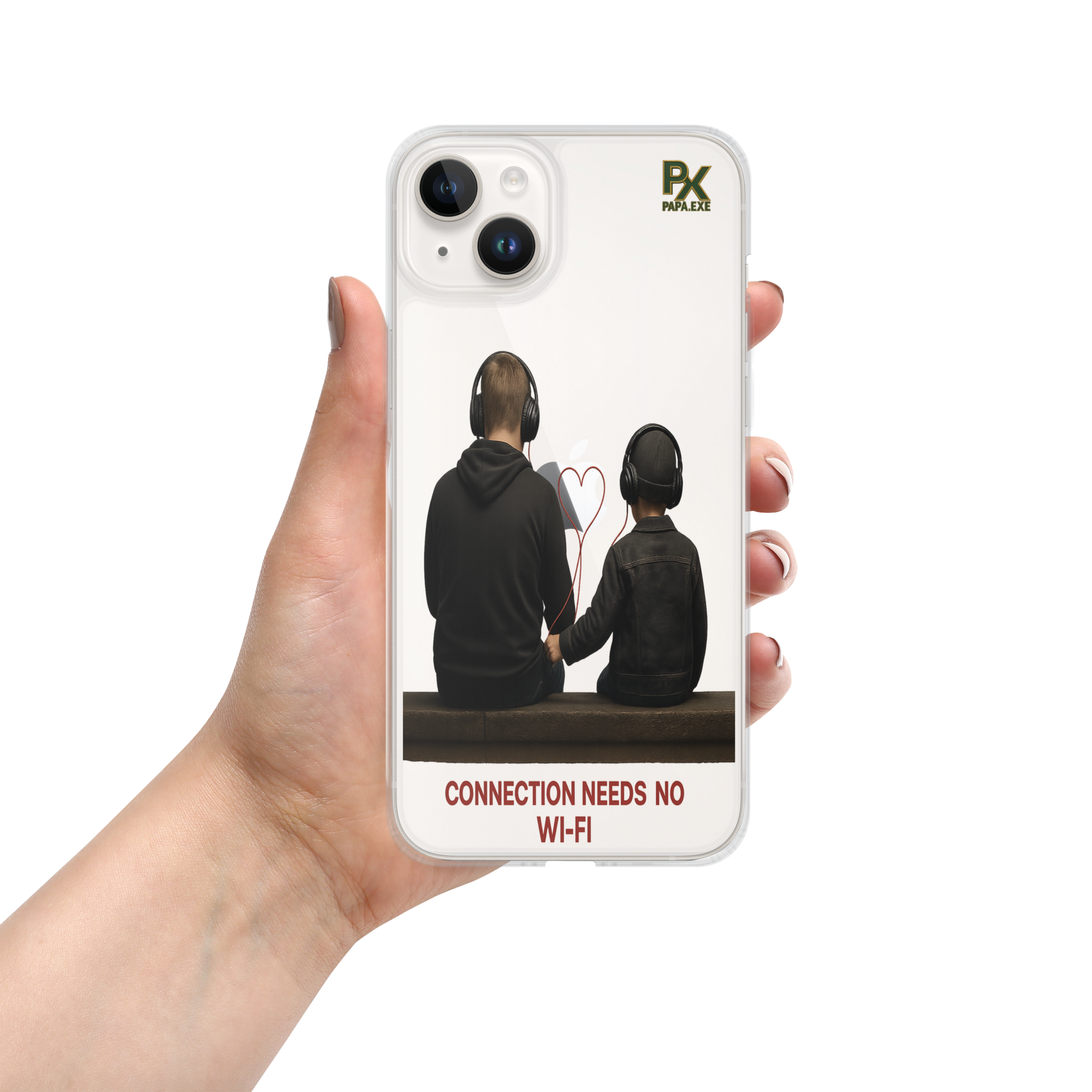 Transparente iPhone®- Hülle | Bloodline Connection